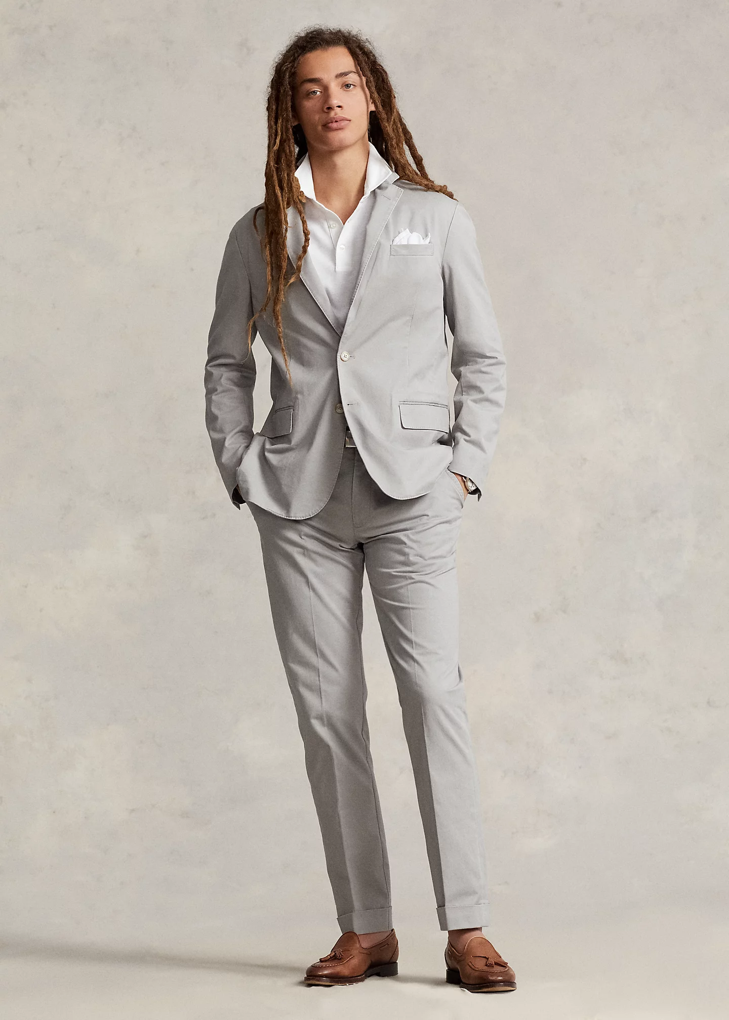Stretch Chino Suit Trouser