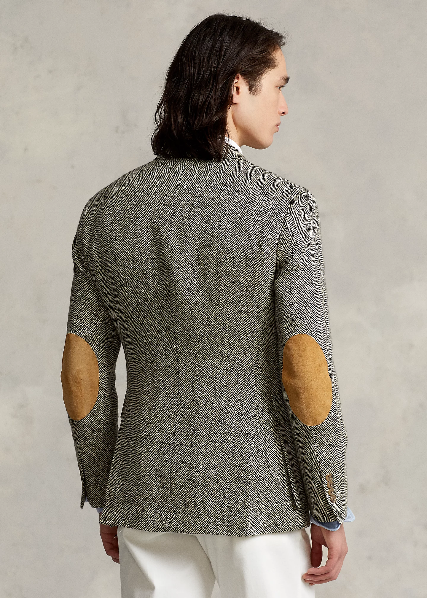 The RL67 Linen-Blend Herringbone Jacket