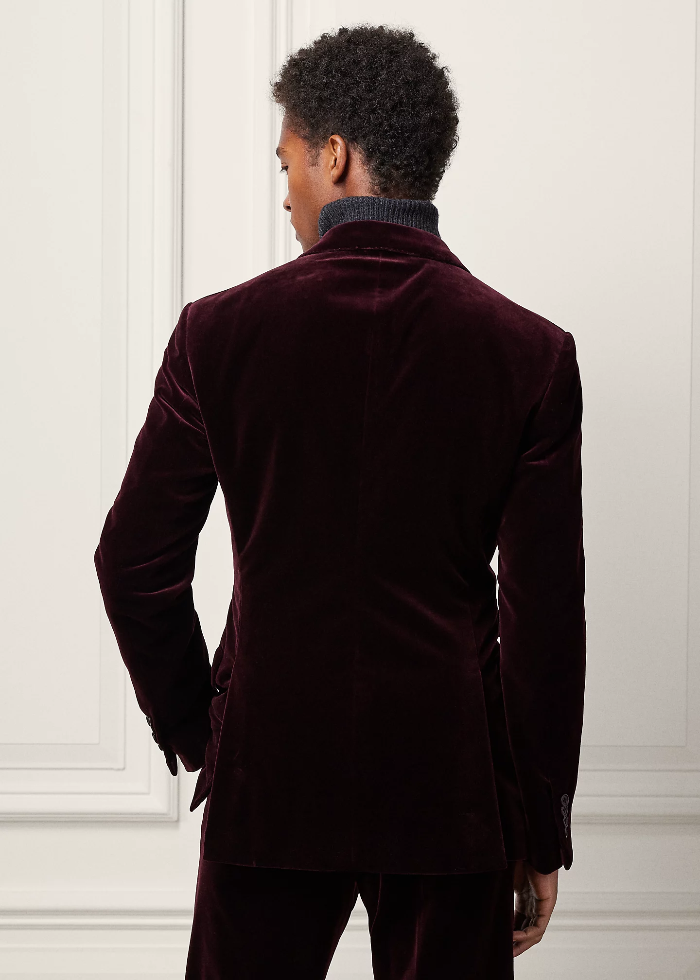 Kent Hand-Tailored Velvet Jacket