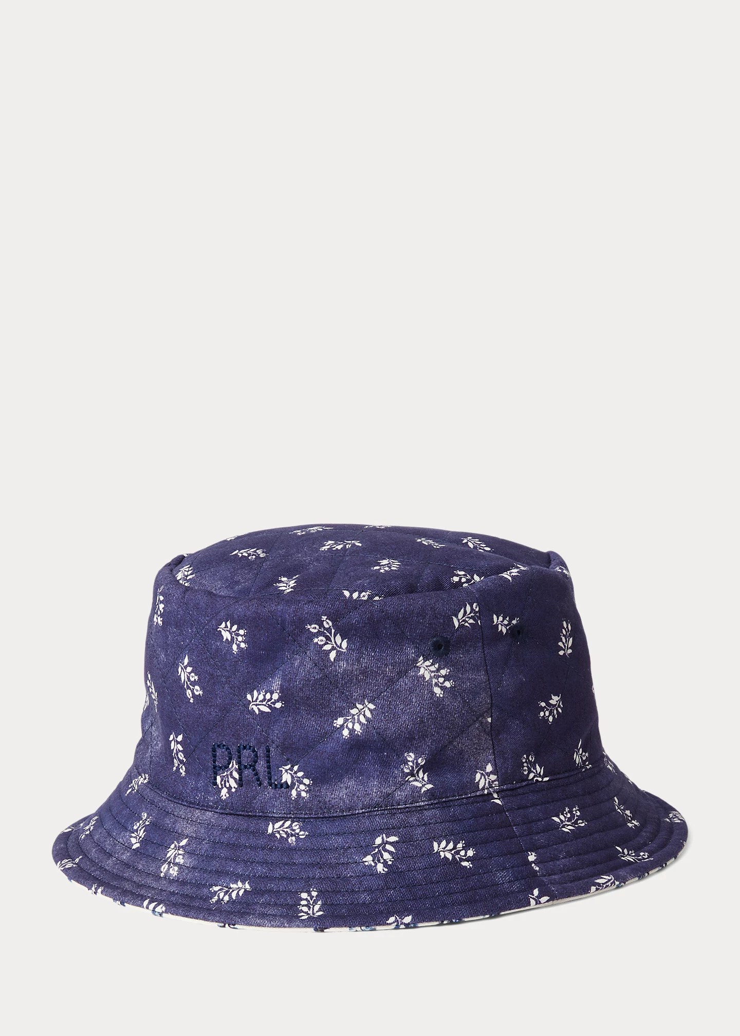 Reversible Floral Cotton Bucket Hat