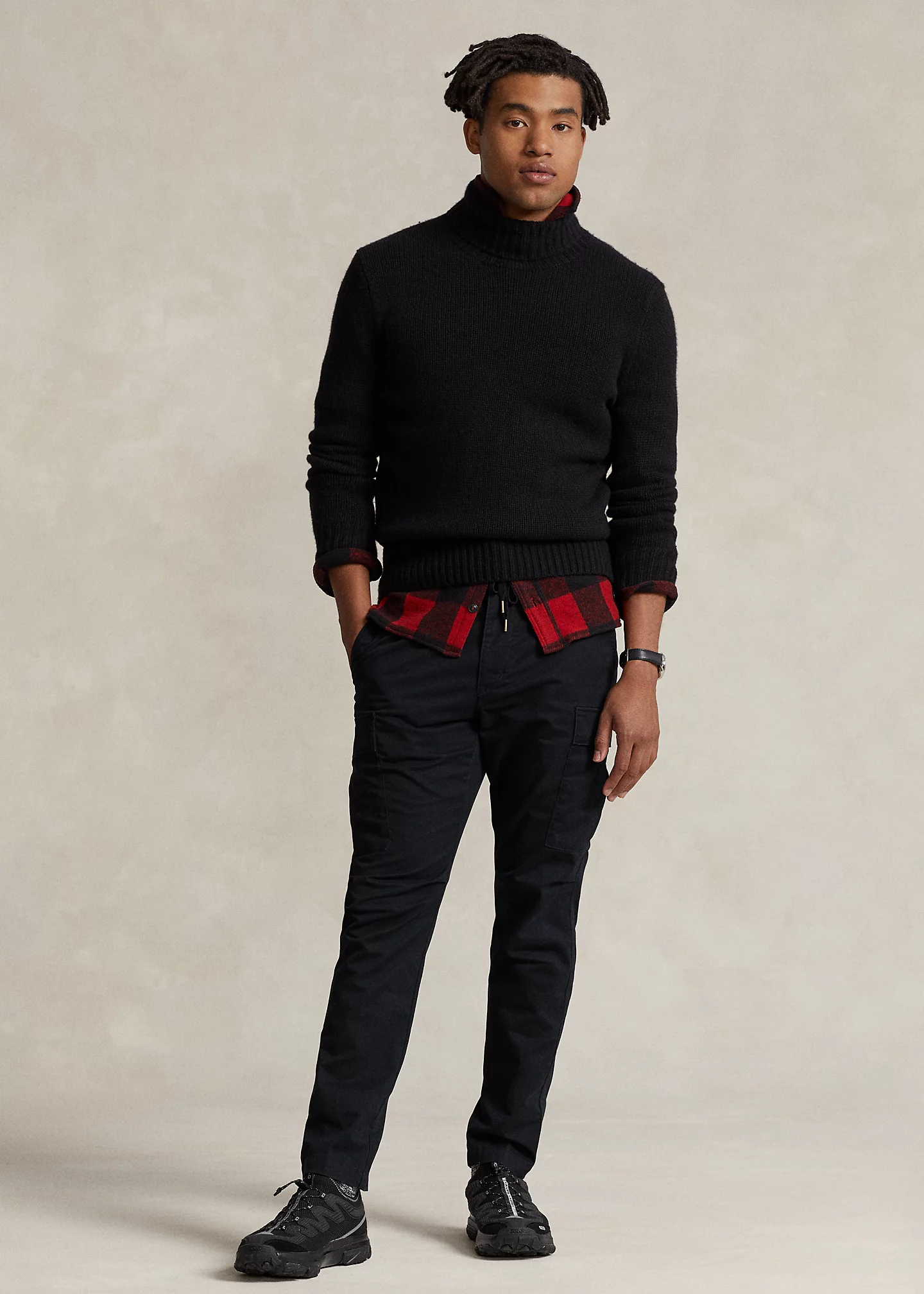 Stretch Slim Fit Twill Cargo Pant