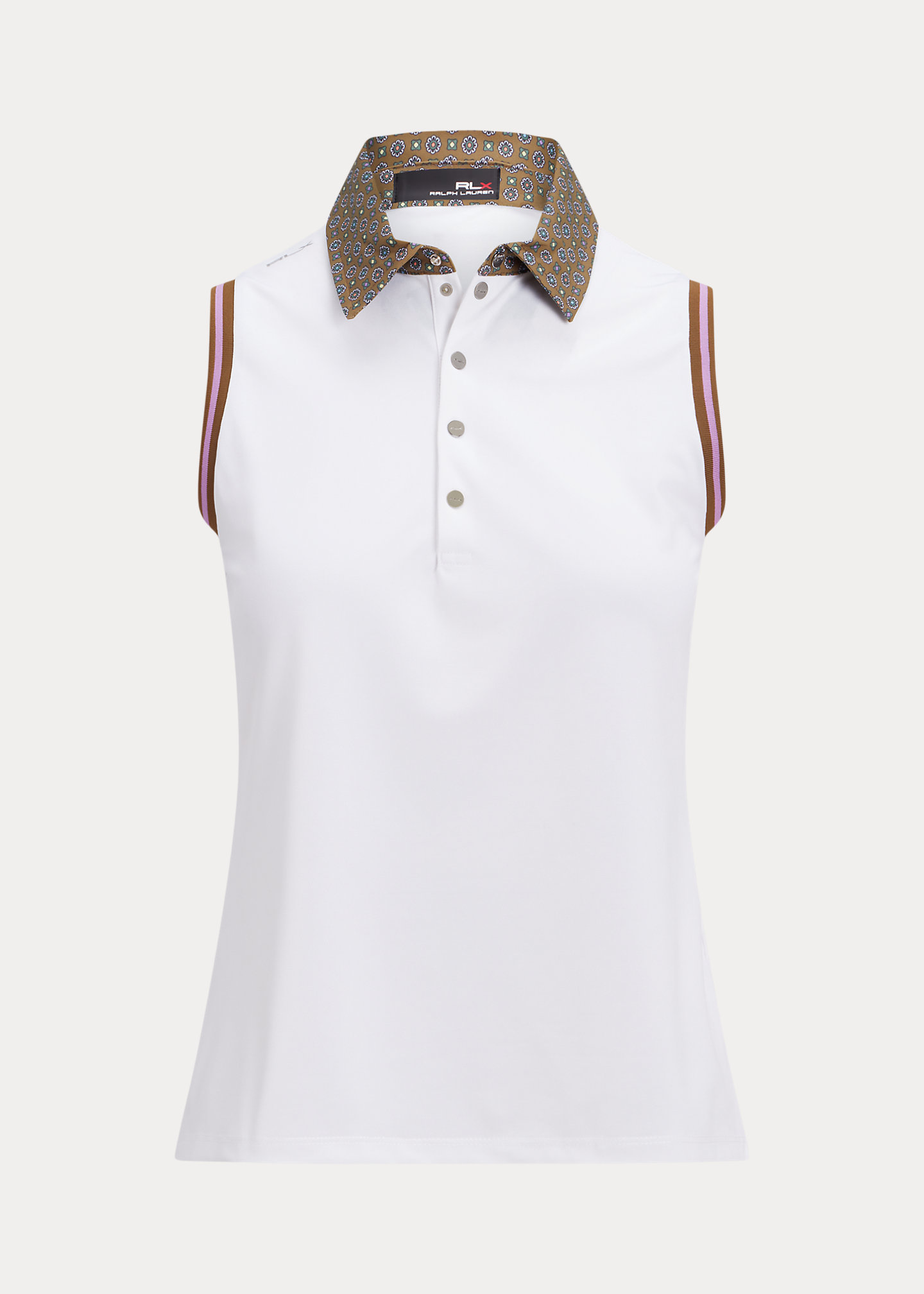 Tailored Fit Sleeveless Polo Shirt