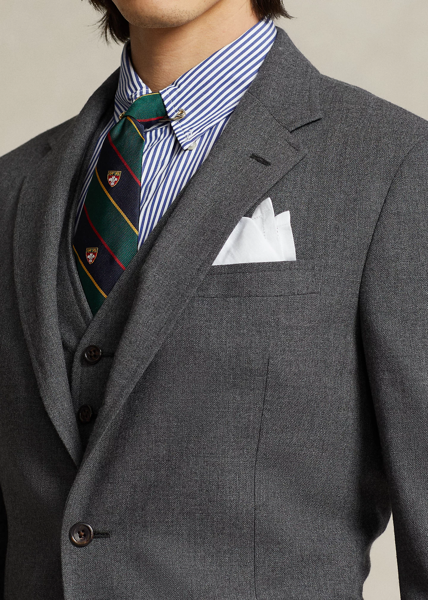 Polo Lightweight Wool 3-Piece Suit