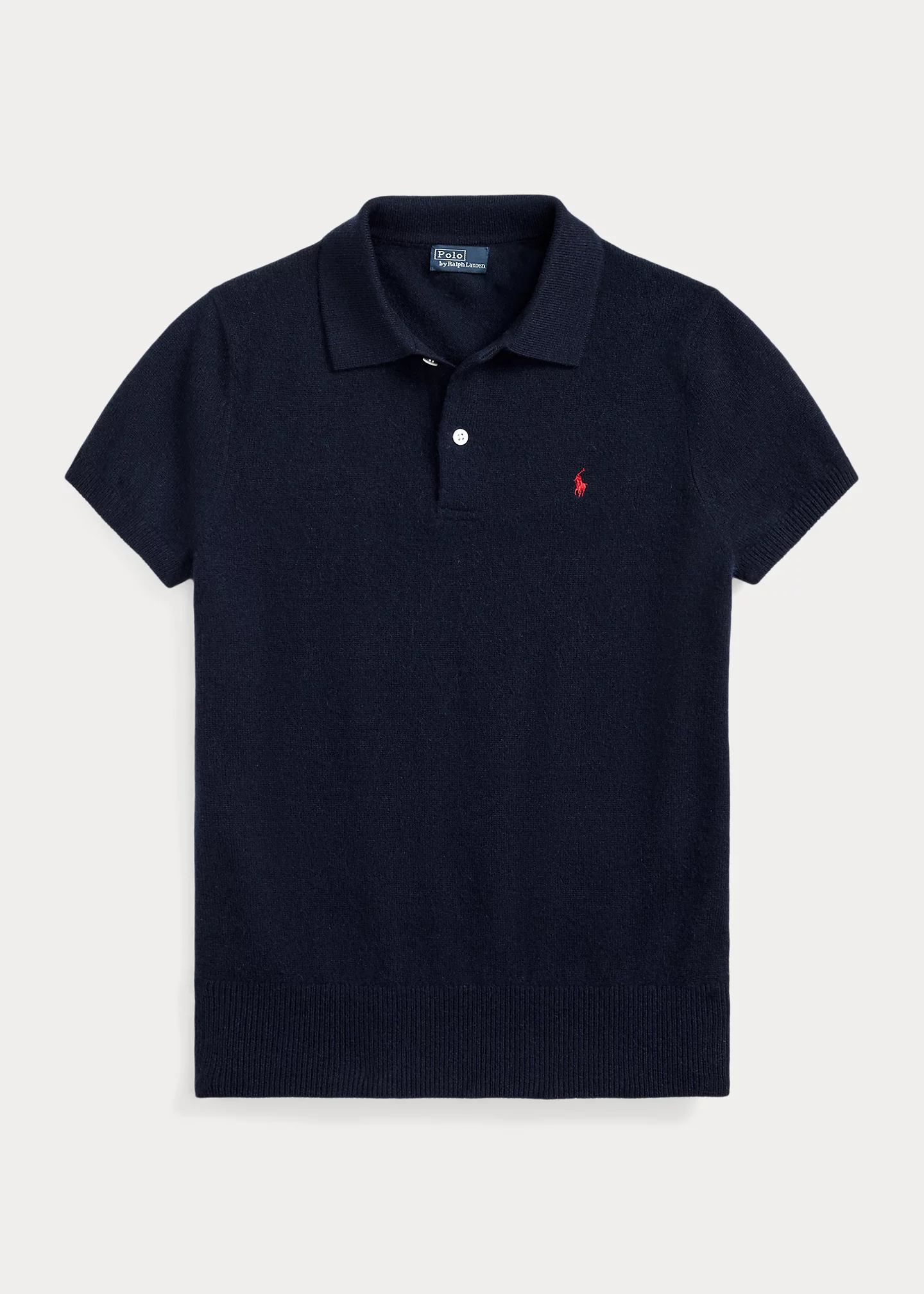 Slim Fit Cashmere Polo Shirt