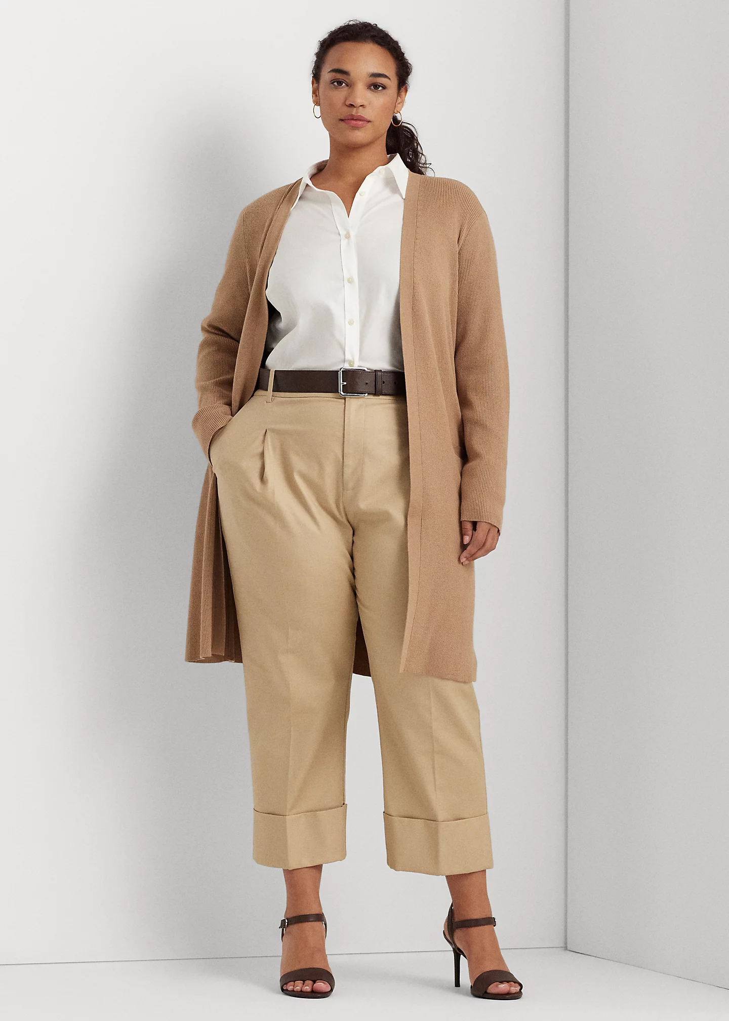 Cotton-Blend Cardigan