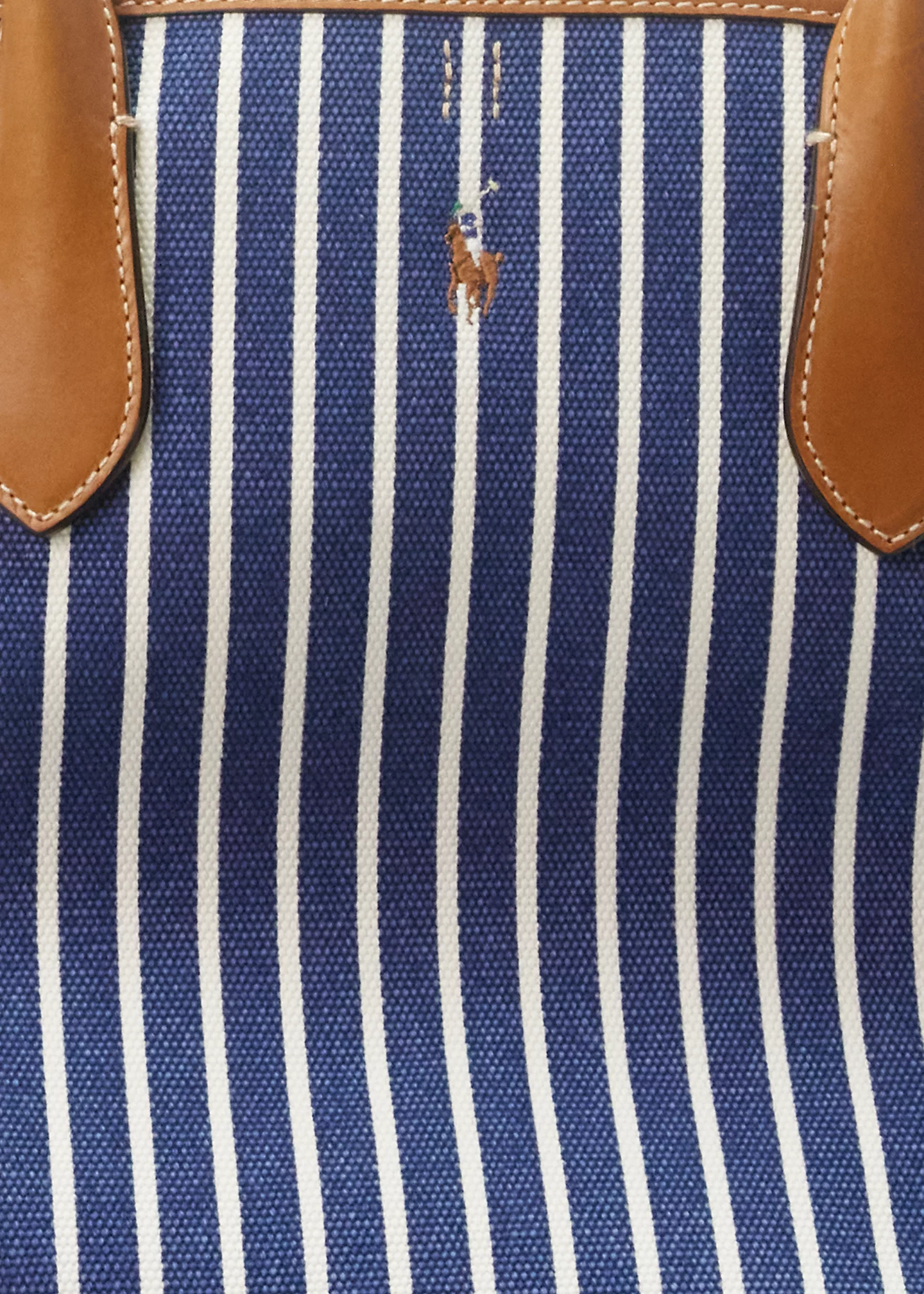 Striped Canvas Medium Bellport Tote