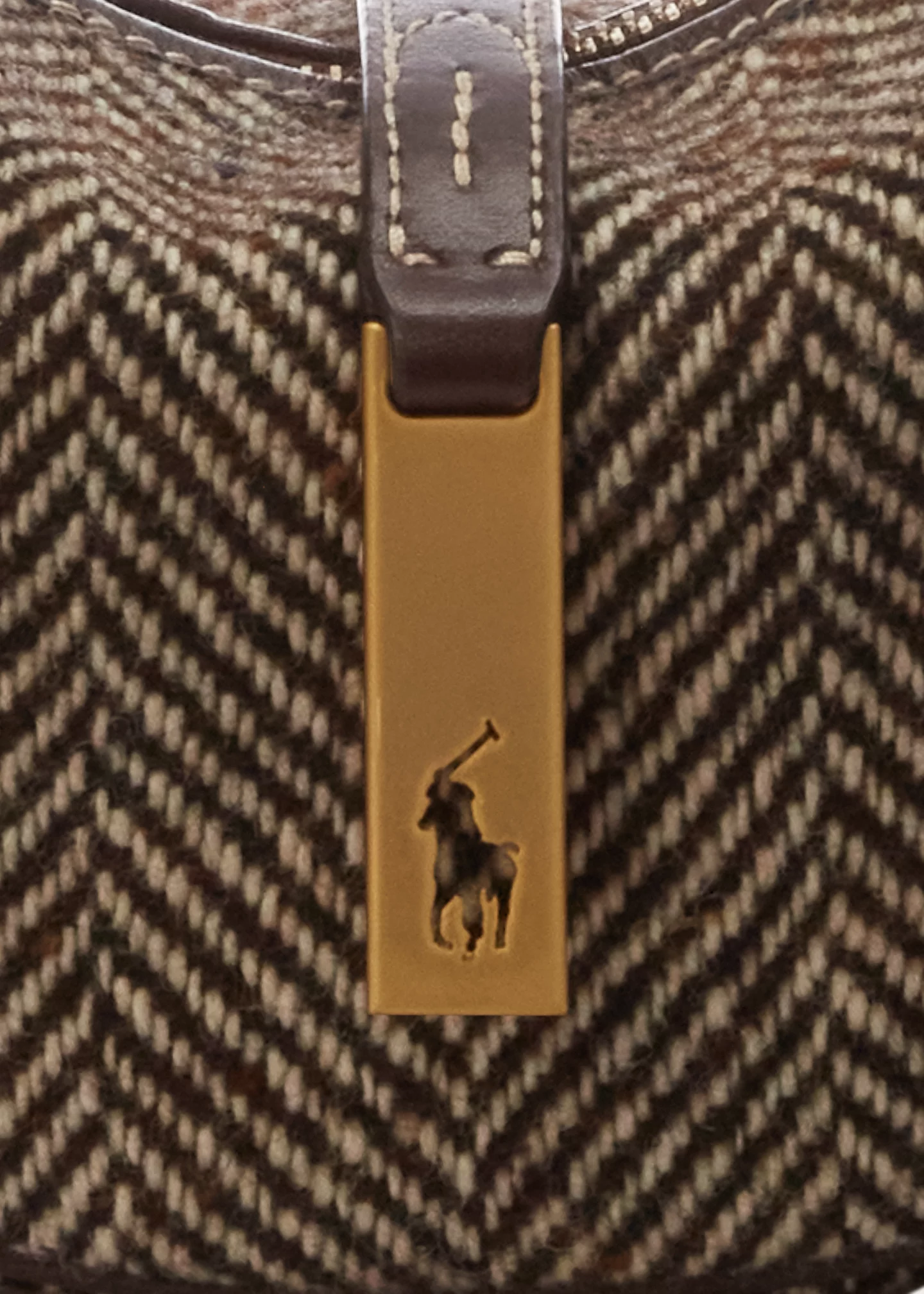 Polo ID Herringbone Mini Shoulder Bag