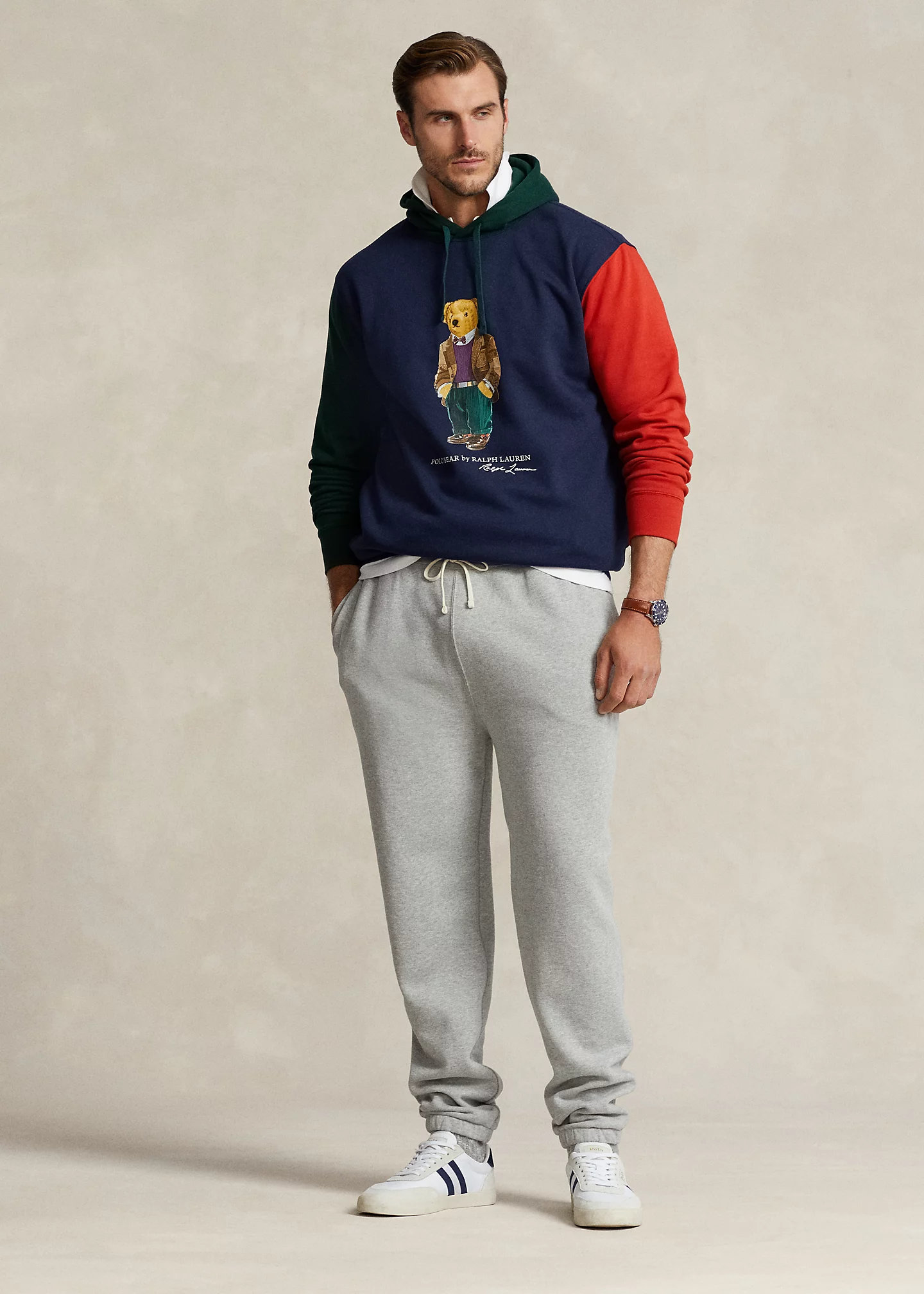 Polo Bear Fleece Hoodie