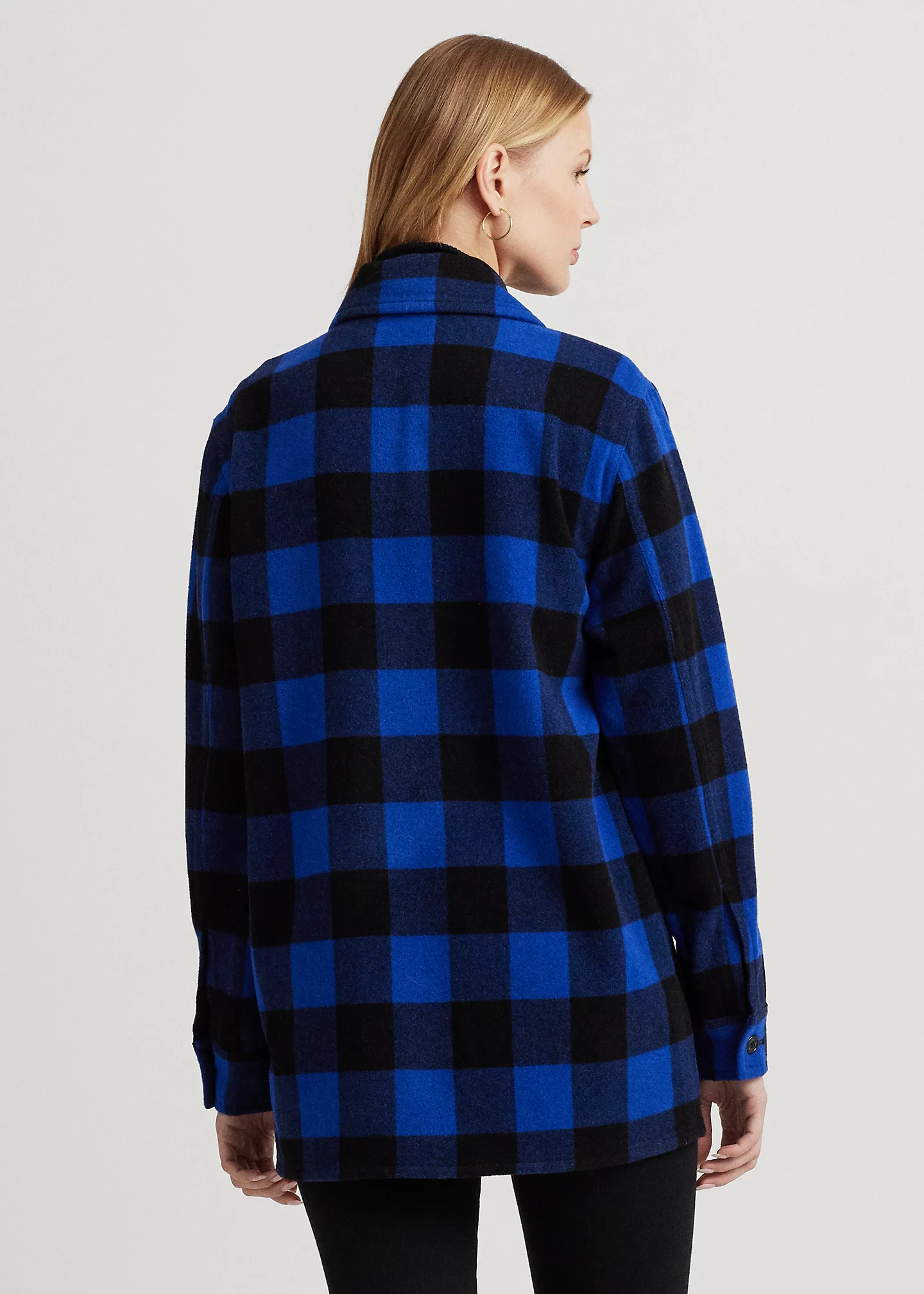 Buffalo Check Twill Shirt Jacket