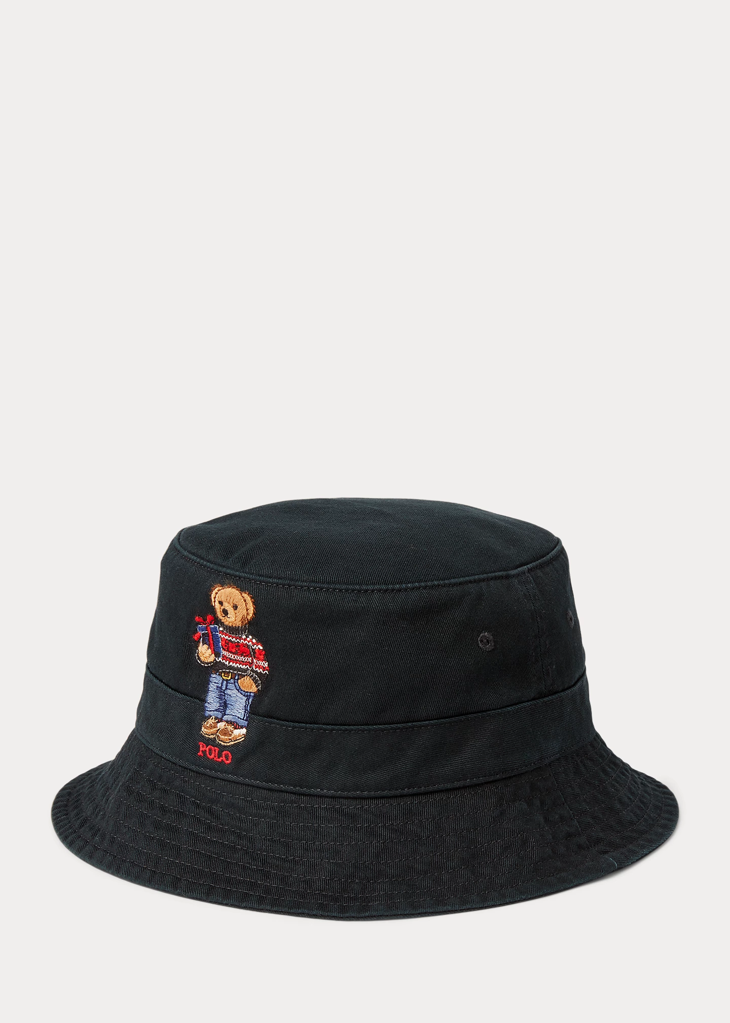 Polo Bear Twill Bucket Hat