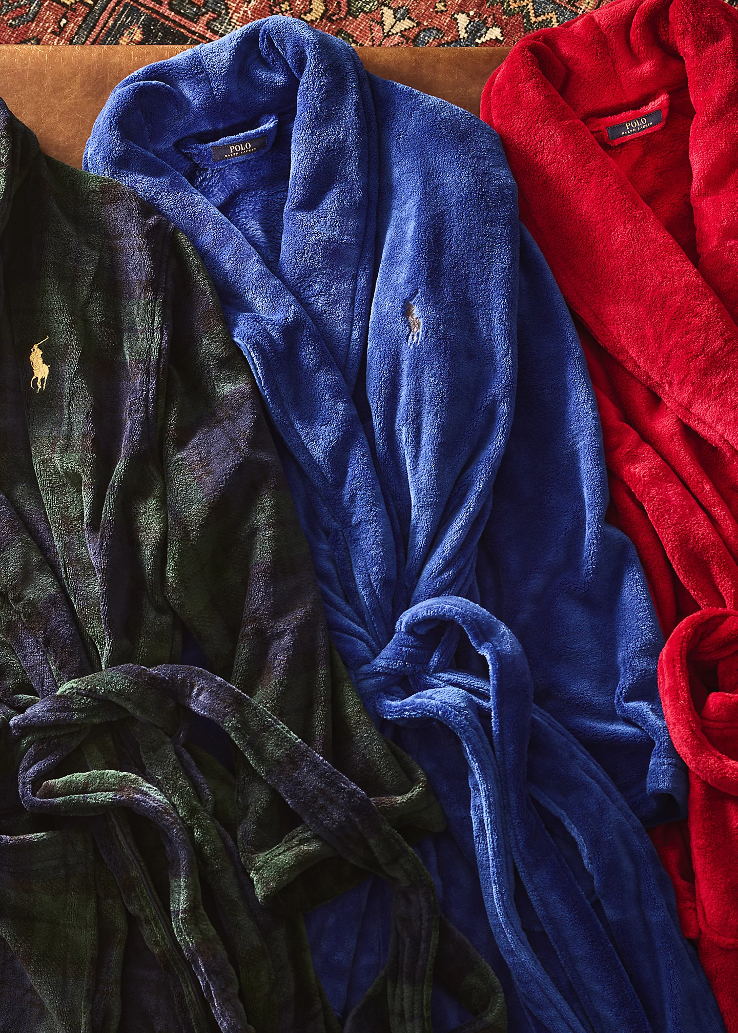 Tartan Plush Microfiber Robe