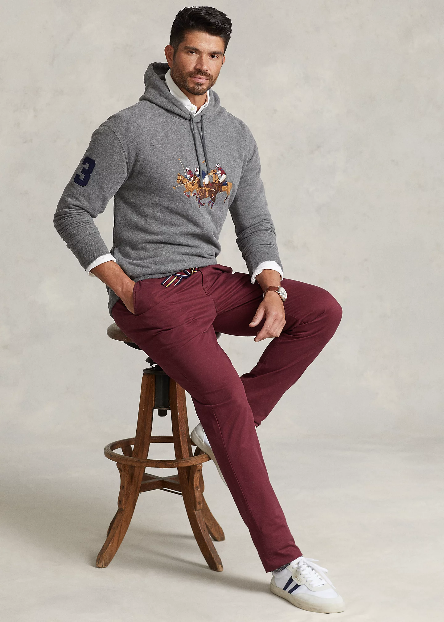 Stretch Classic Fit Chino Pant