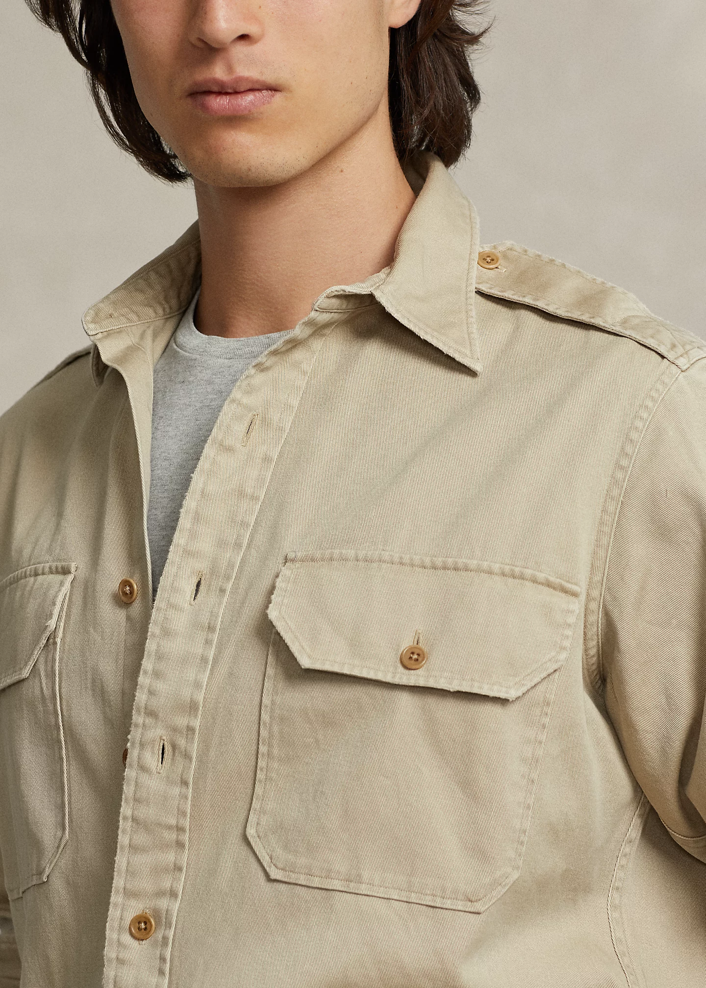 Classic Fit Twill Workshirt