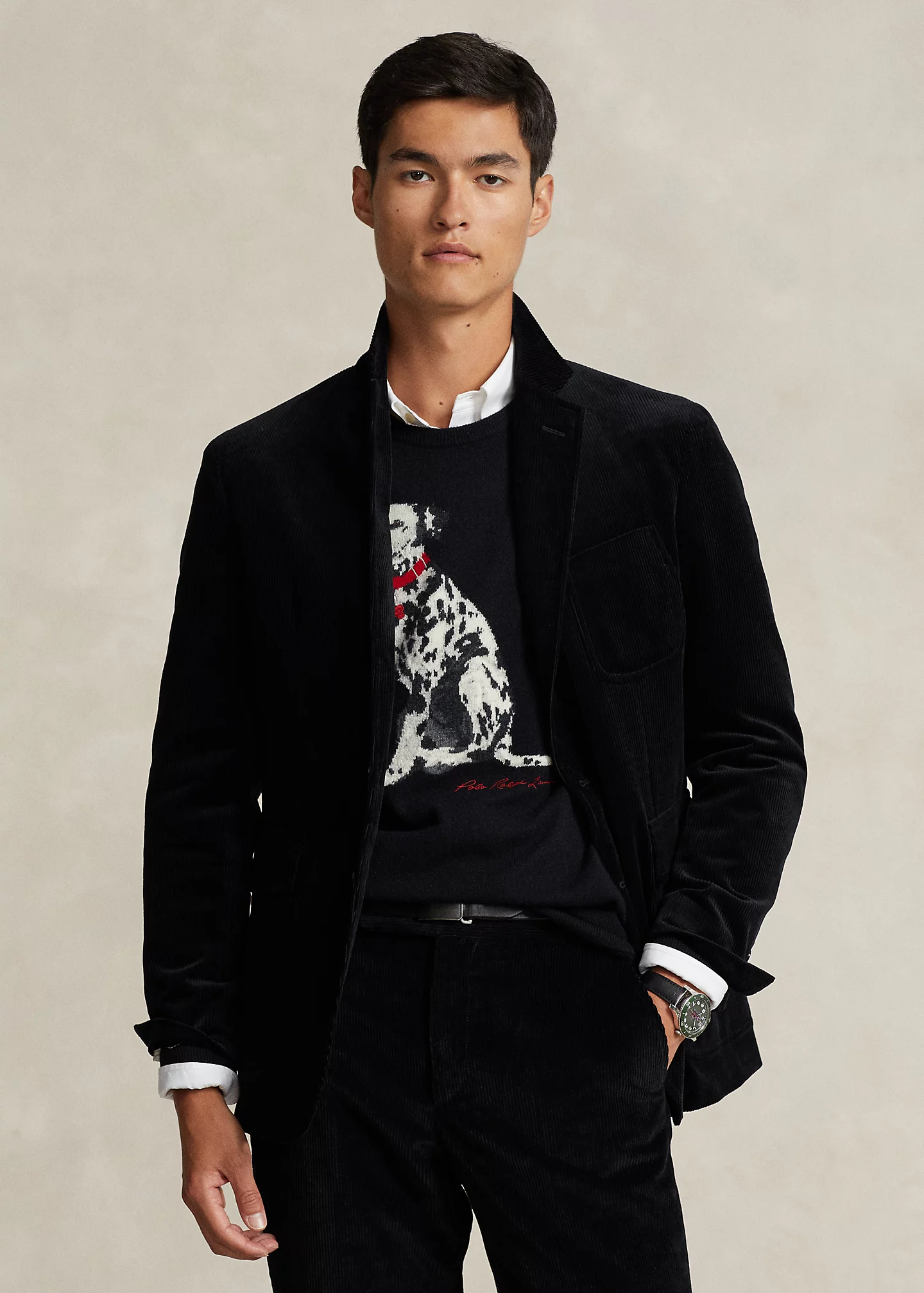 Polo Soft Tailored Corduroy Suit Jacket