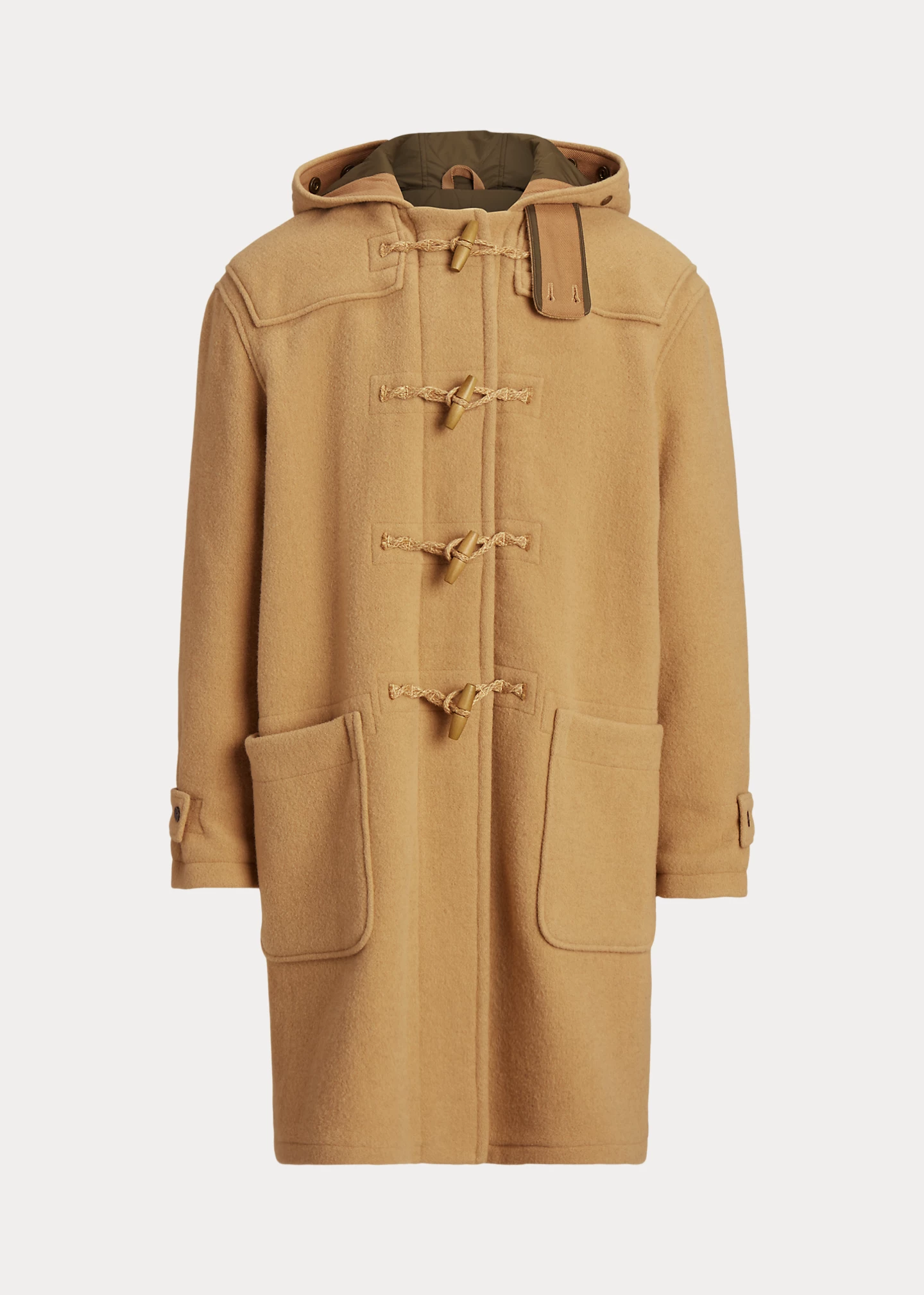 Double-Faced Wool Toggle Coat