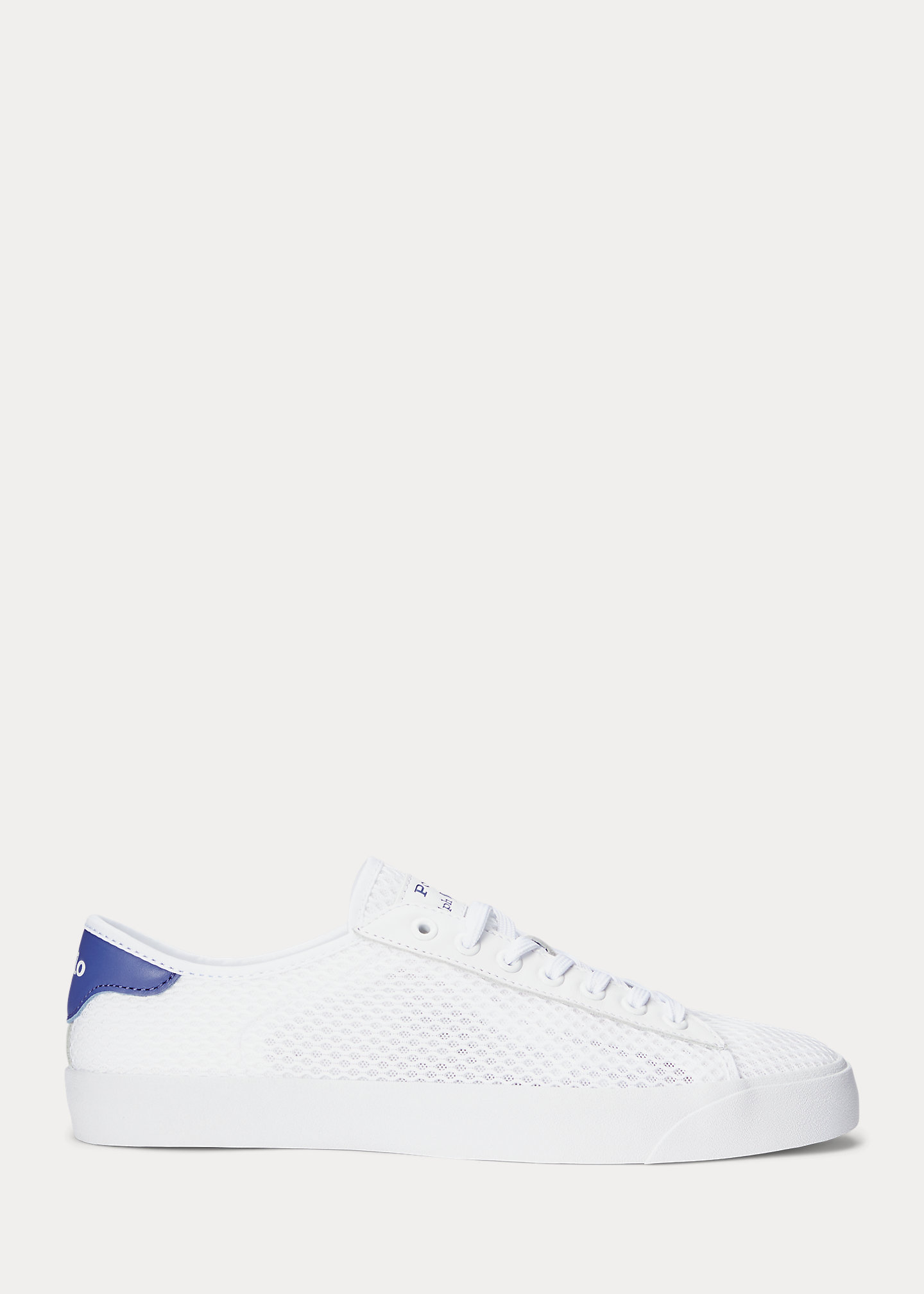 Nelson Leather-Trim Mesh Sneaker