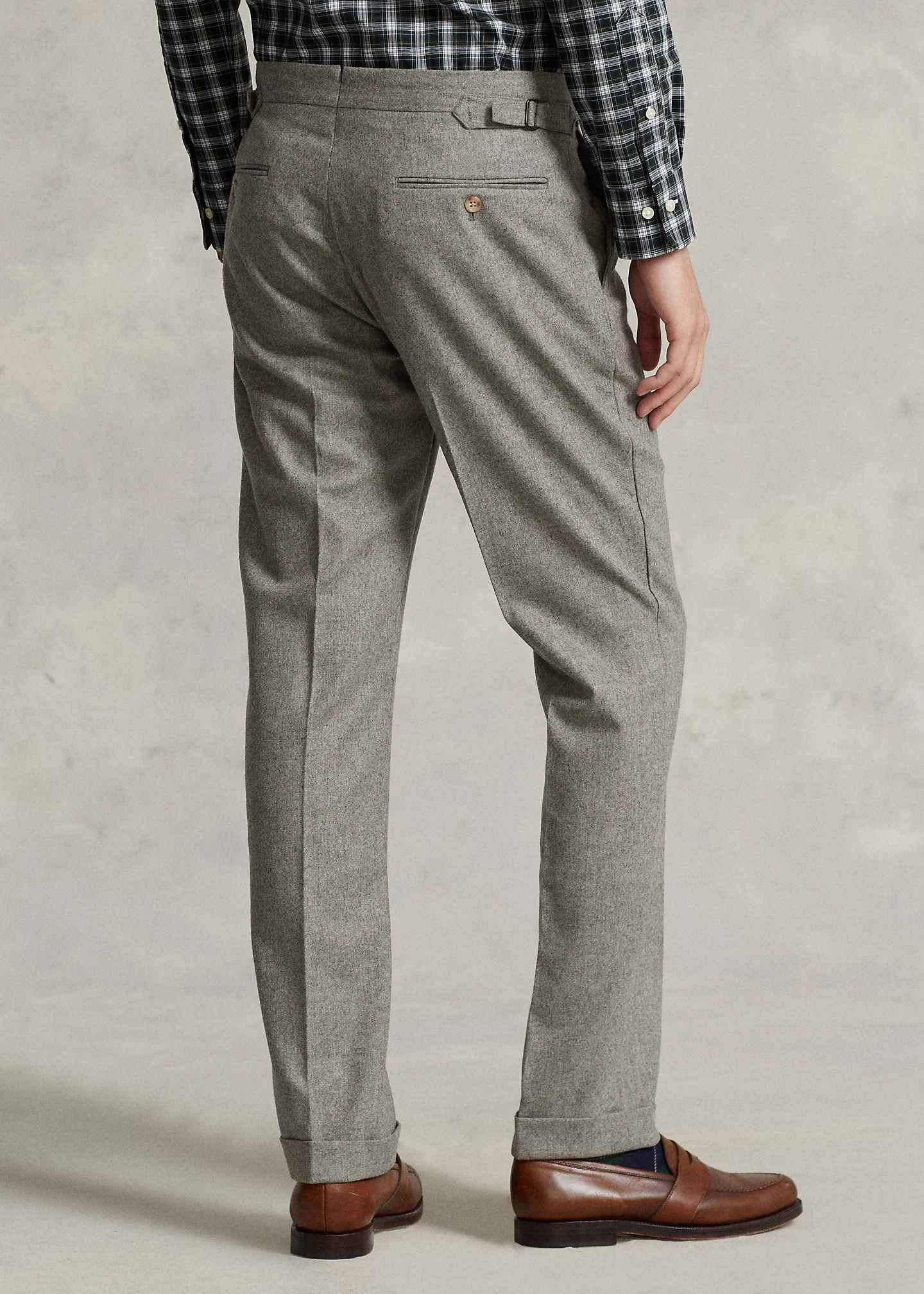 Wool Flannel Trouser