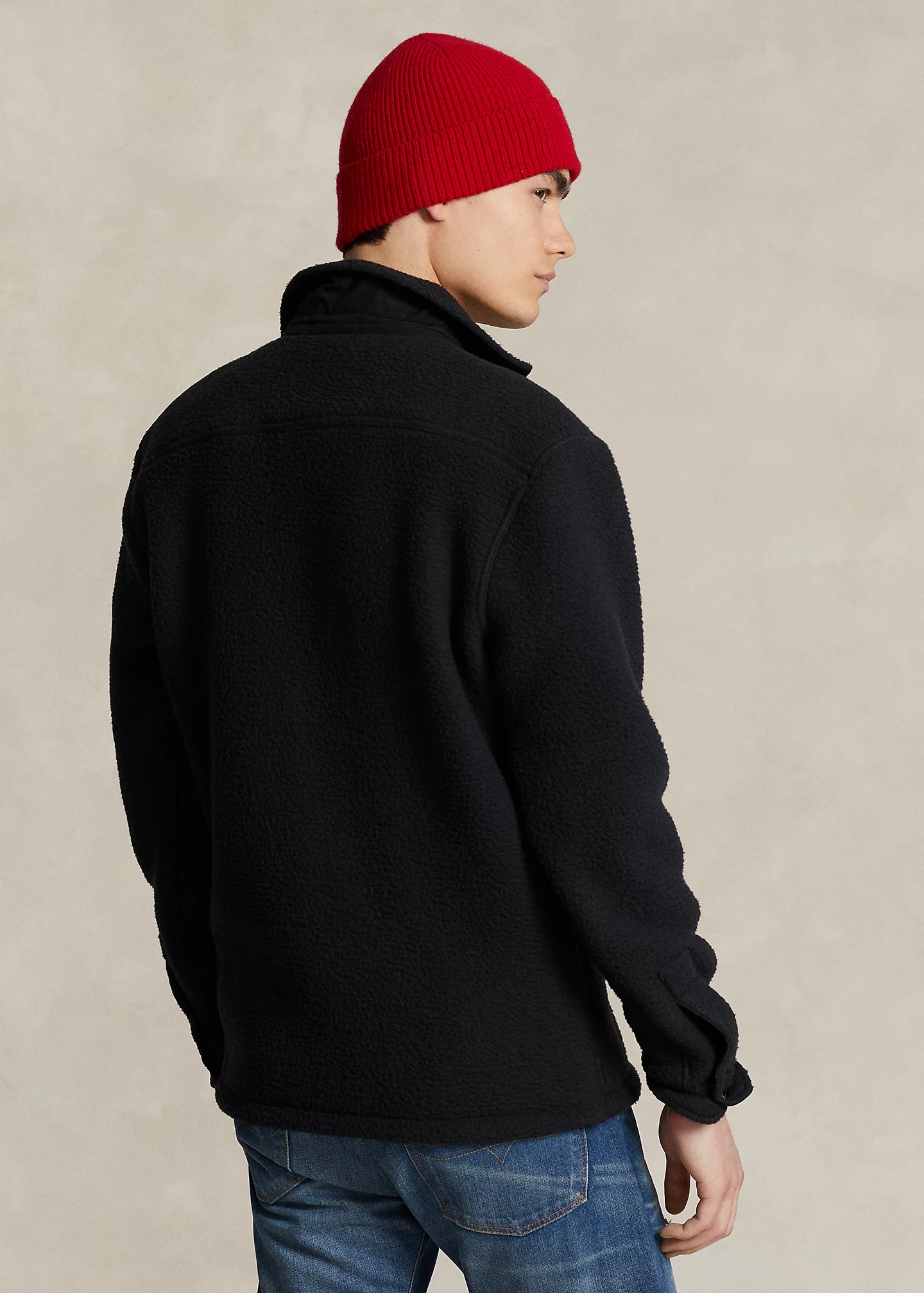 Pile Fleece Shirt Jacket