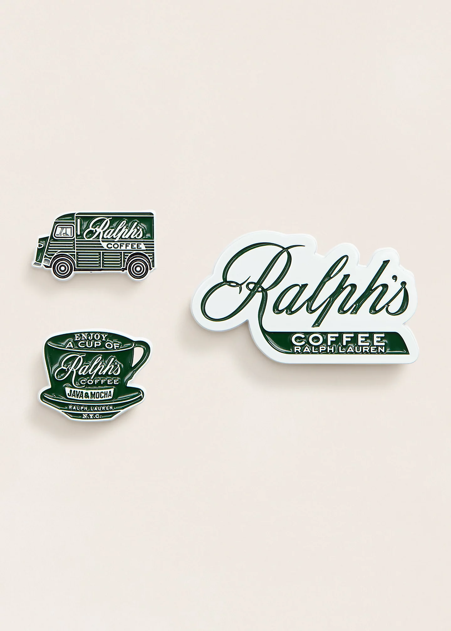 Ralph’s Coffee Logo Pin Set