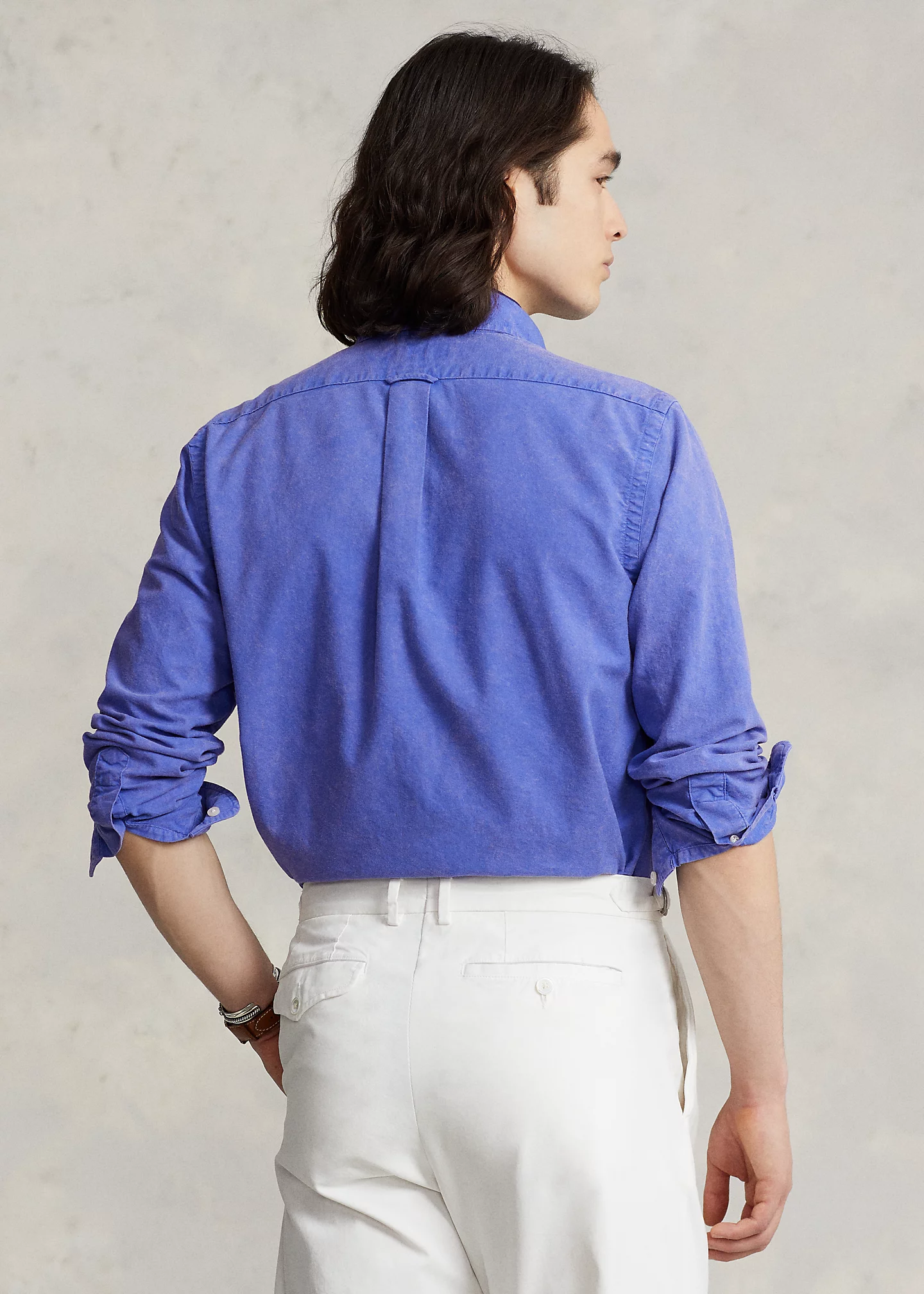Classic Fit Garment-Dyed Oxford Shirt