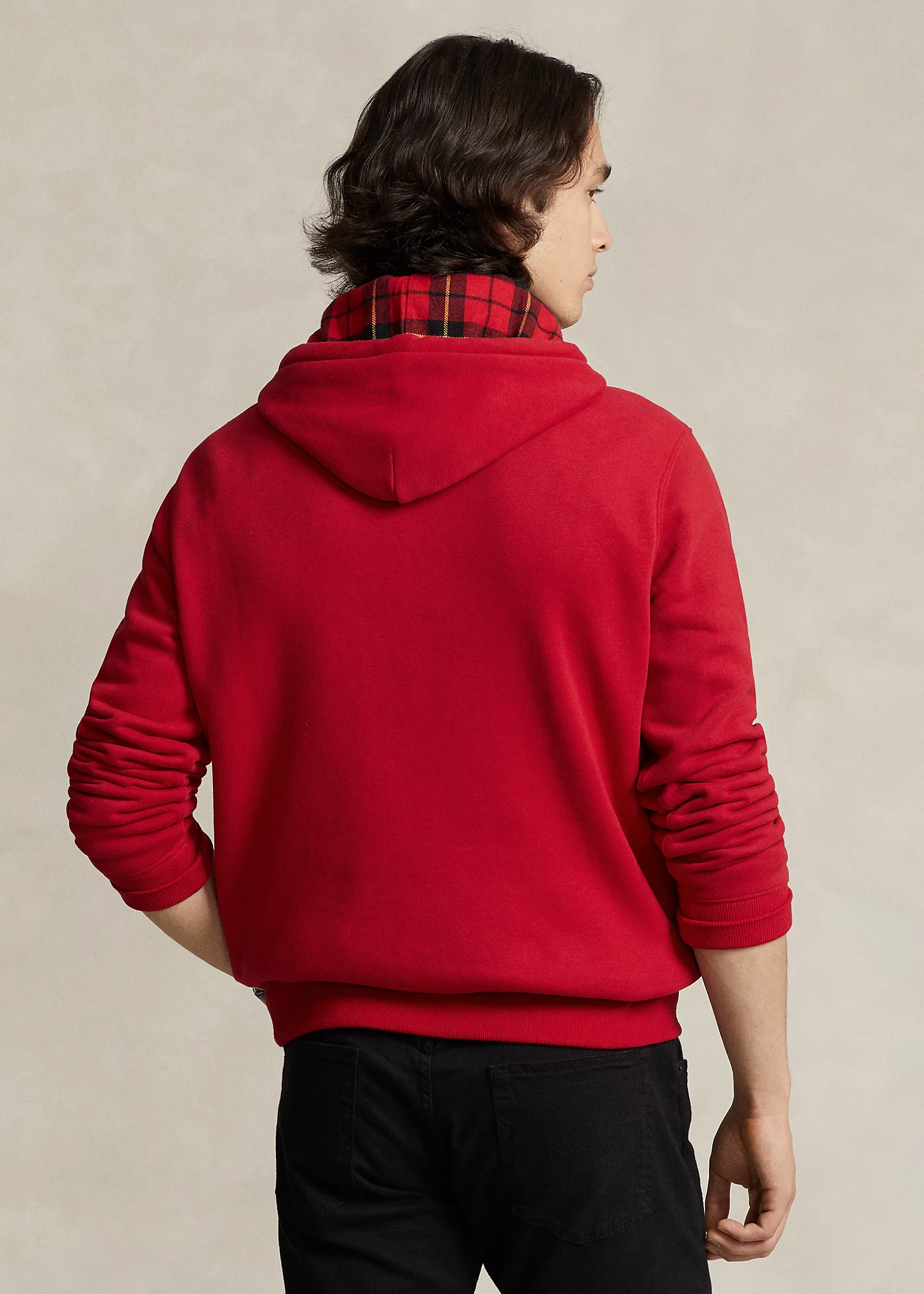 Lunar New Year Polo Bear Fleece Hoodie