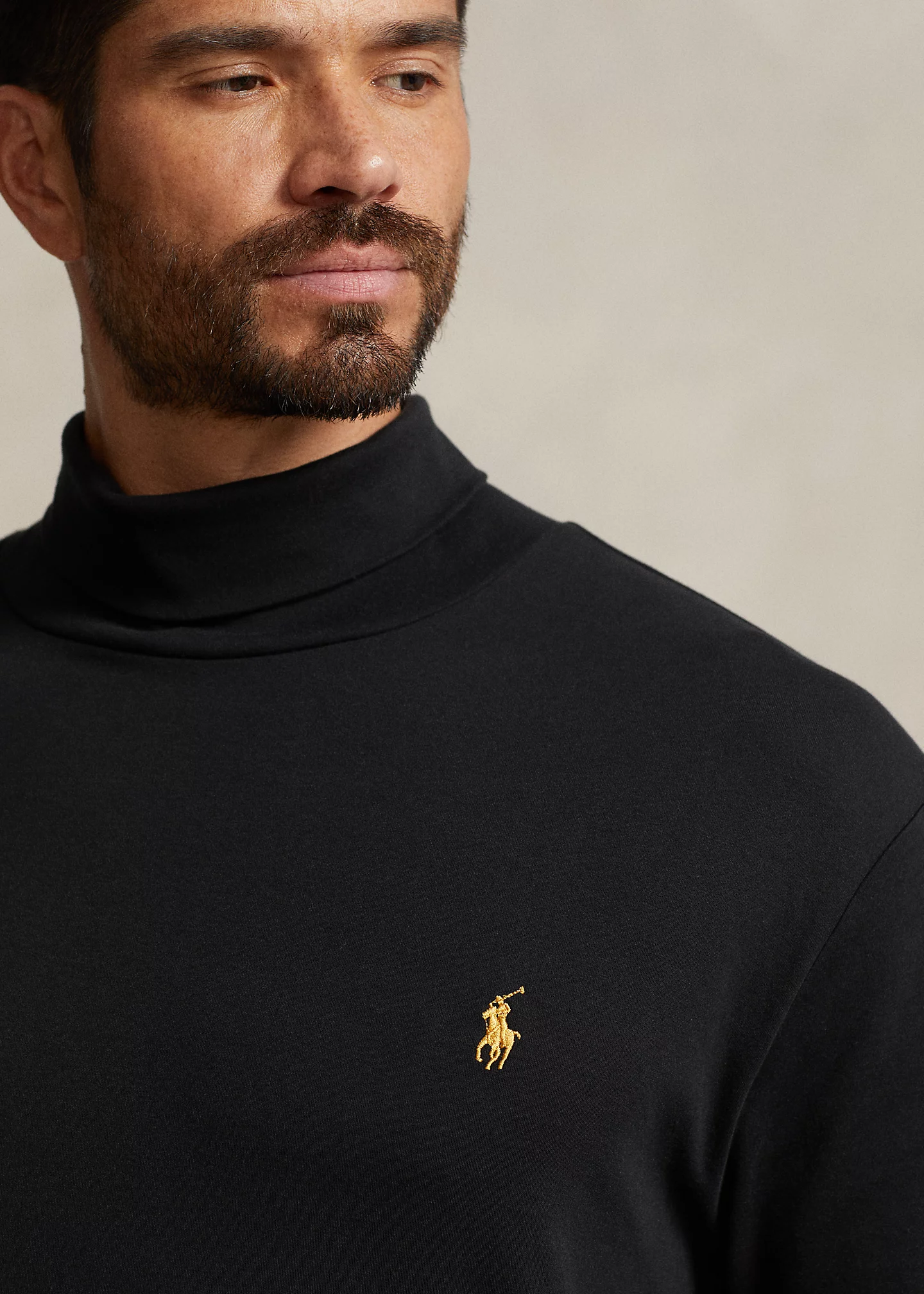 Soft Cotton Turtleneck