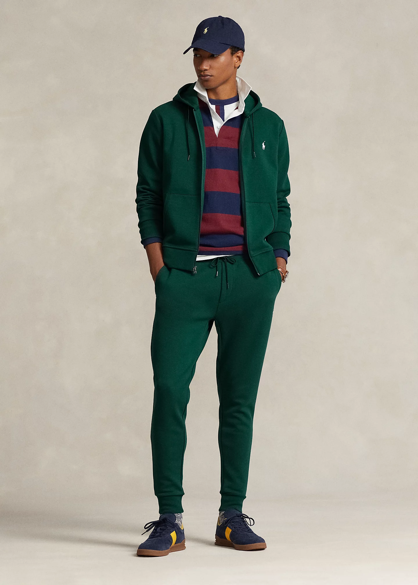 Double-Knit Full-Zip Hoodie