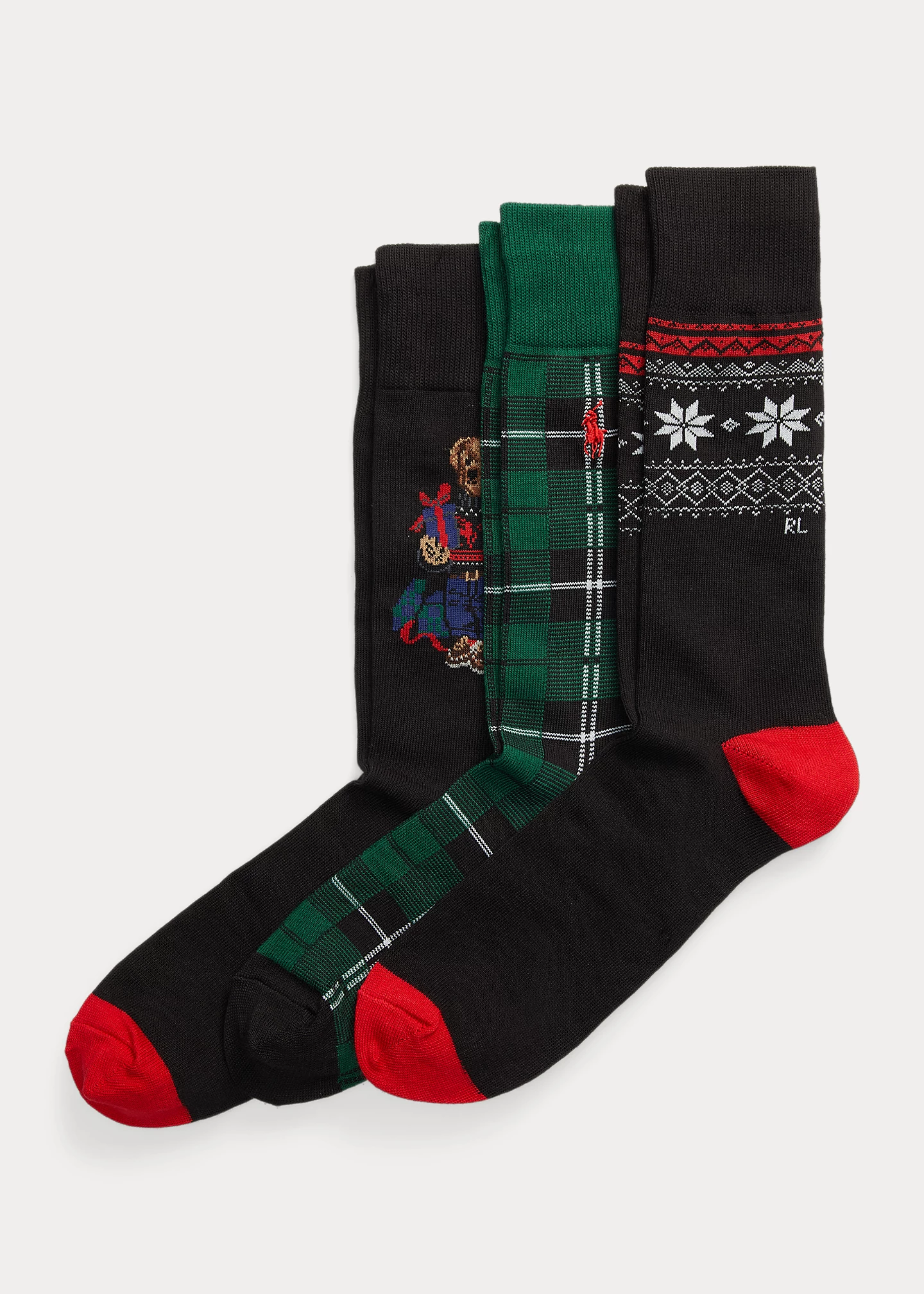 Polo Bear Trouser Sock 3-Pack