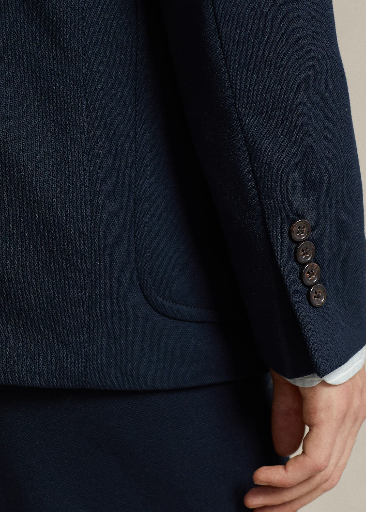 Polo Soft Tailored Knit Mesh Blazer