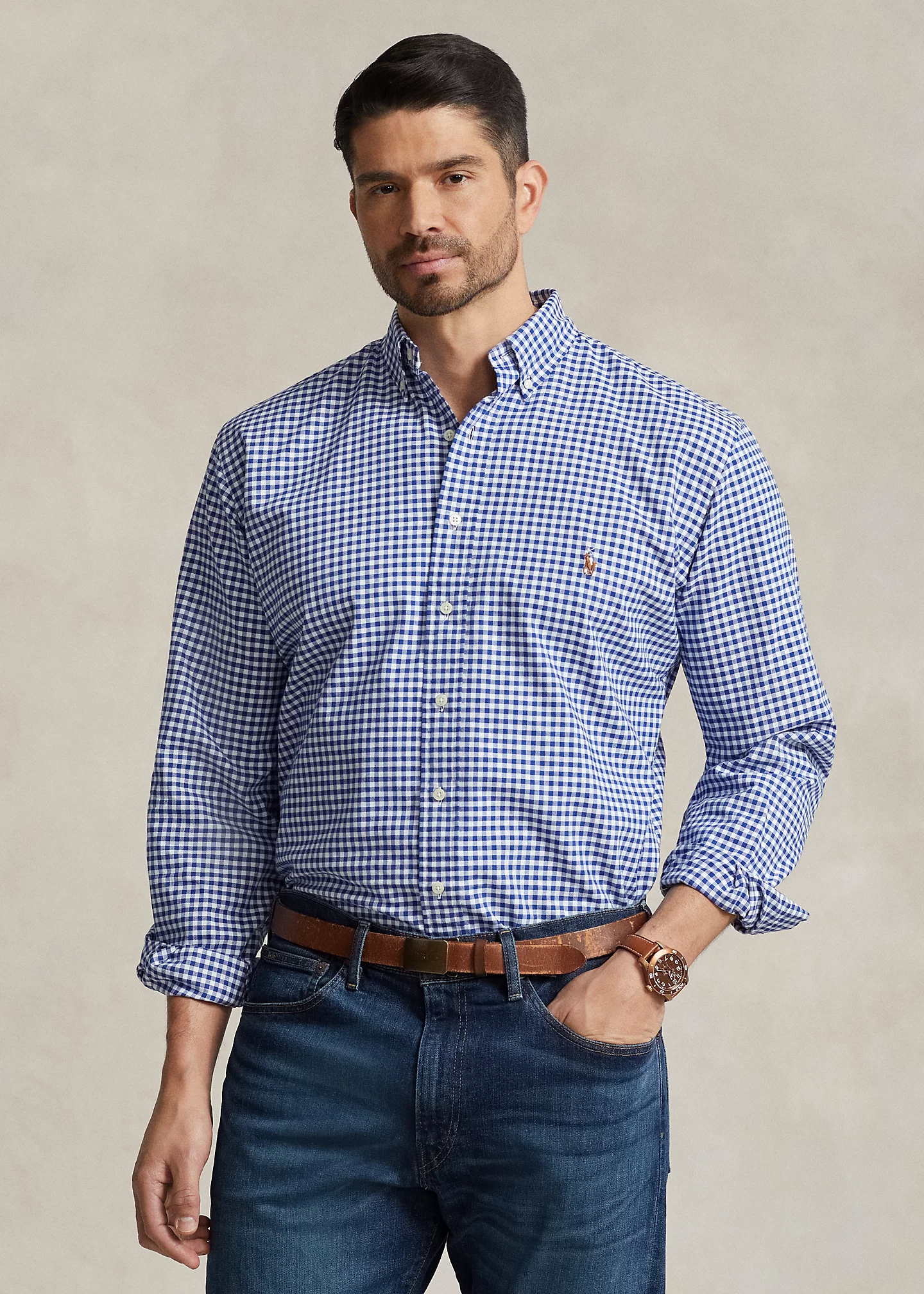 Gingham Oxford Shirt