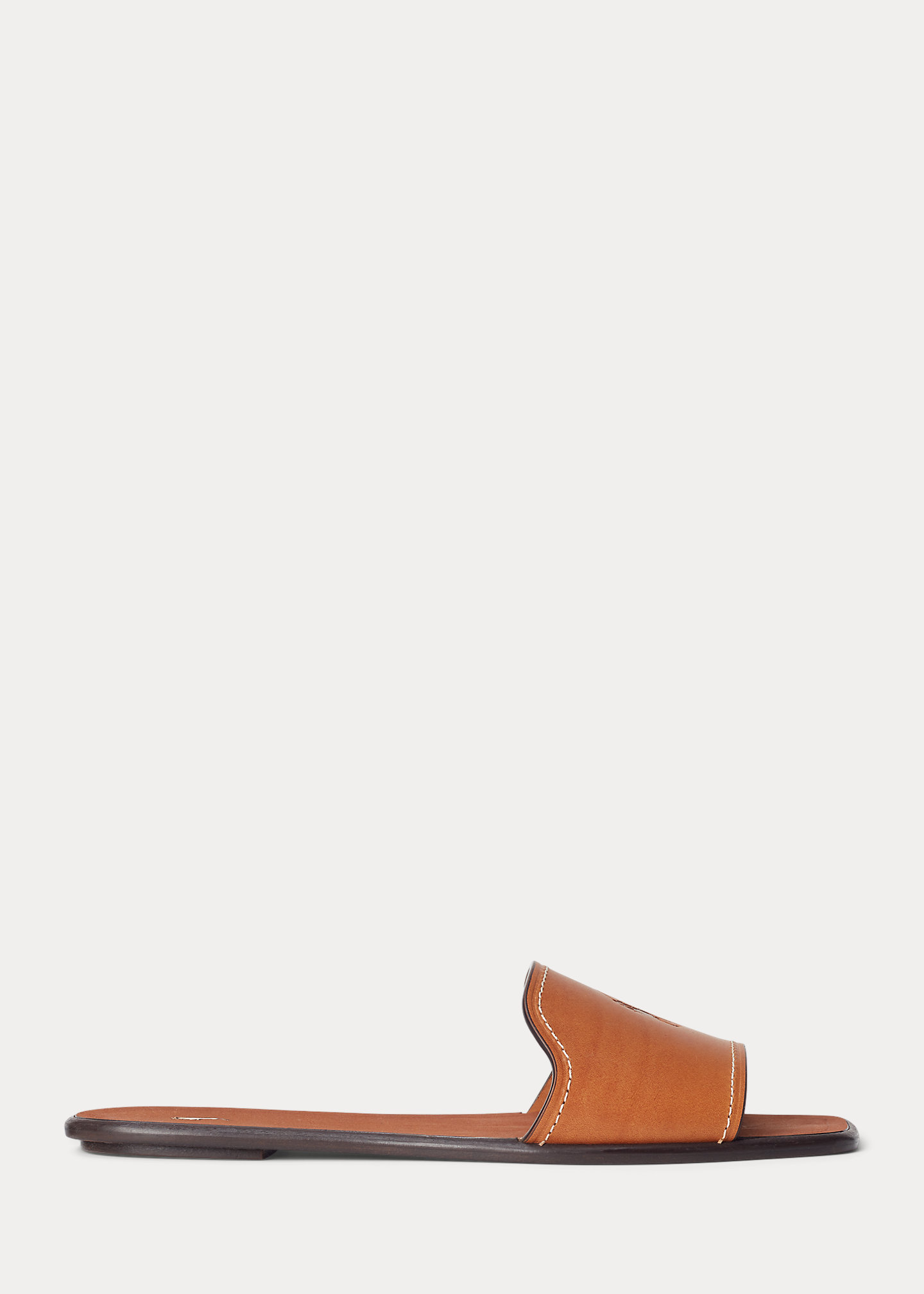 Vachetta Leather Slide Sandal