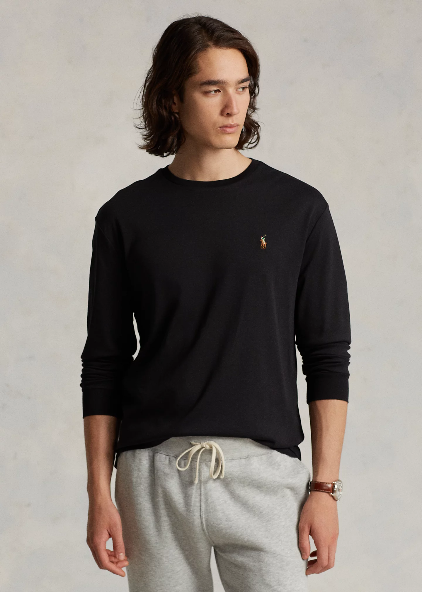 Classic Fit Soft Cotton Crewneck T-Shirt