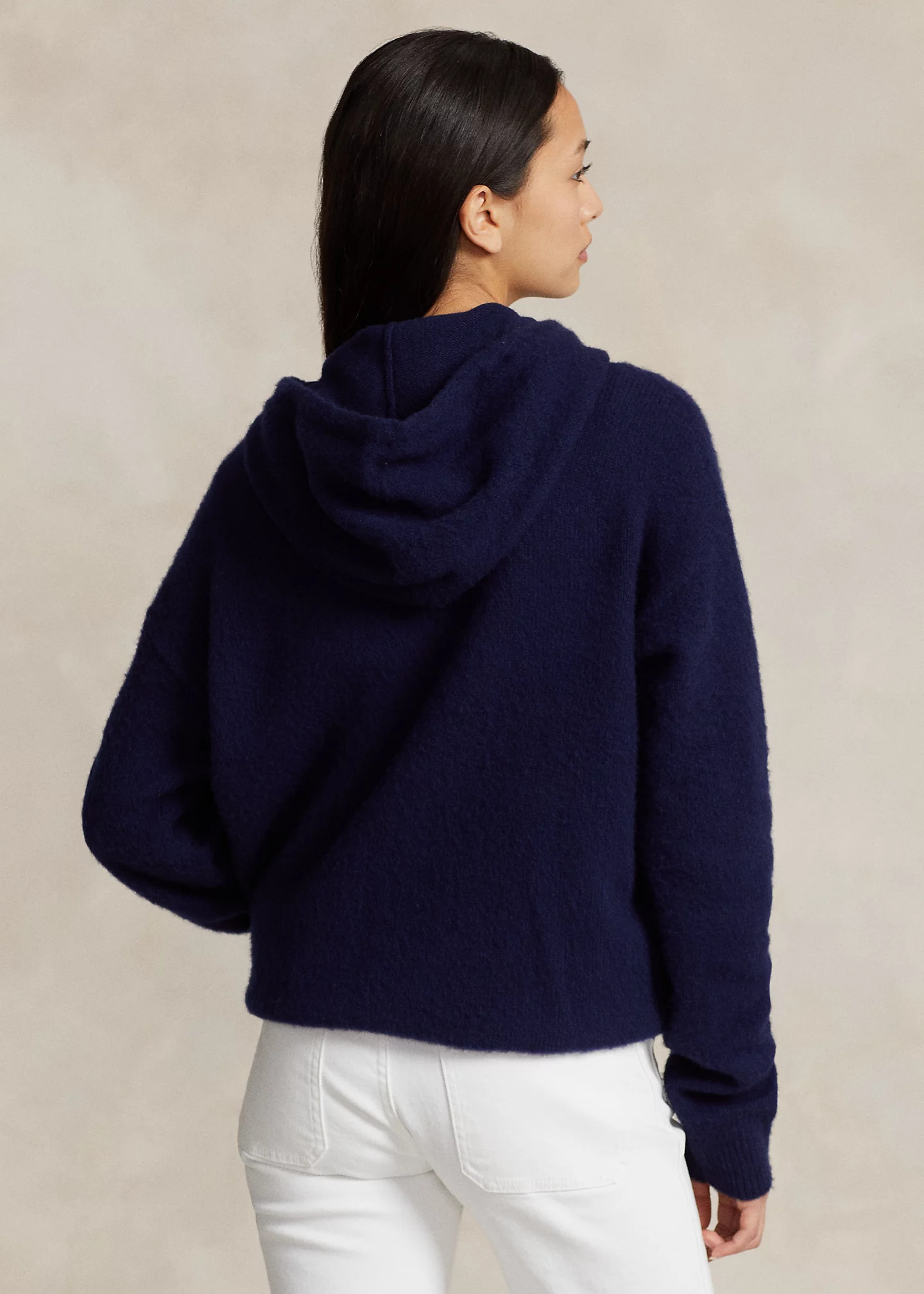 Wool-Cashmere Hooded Sweater