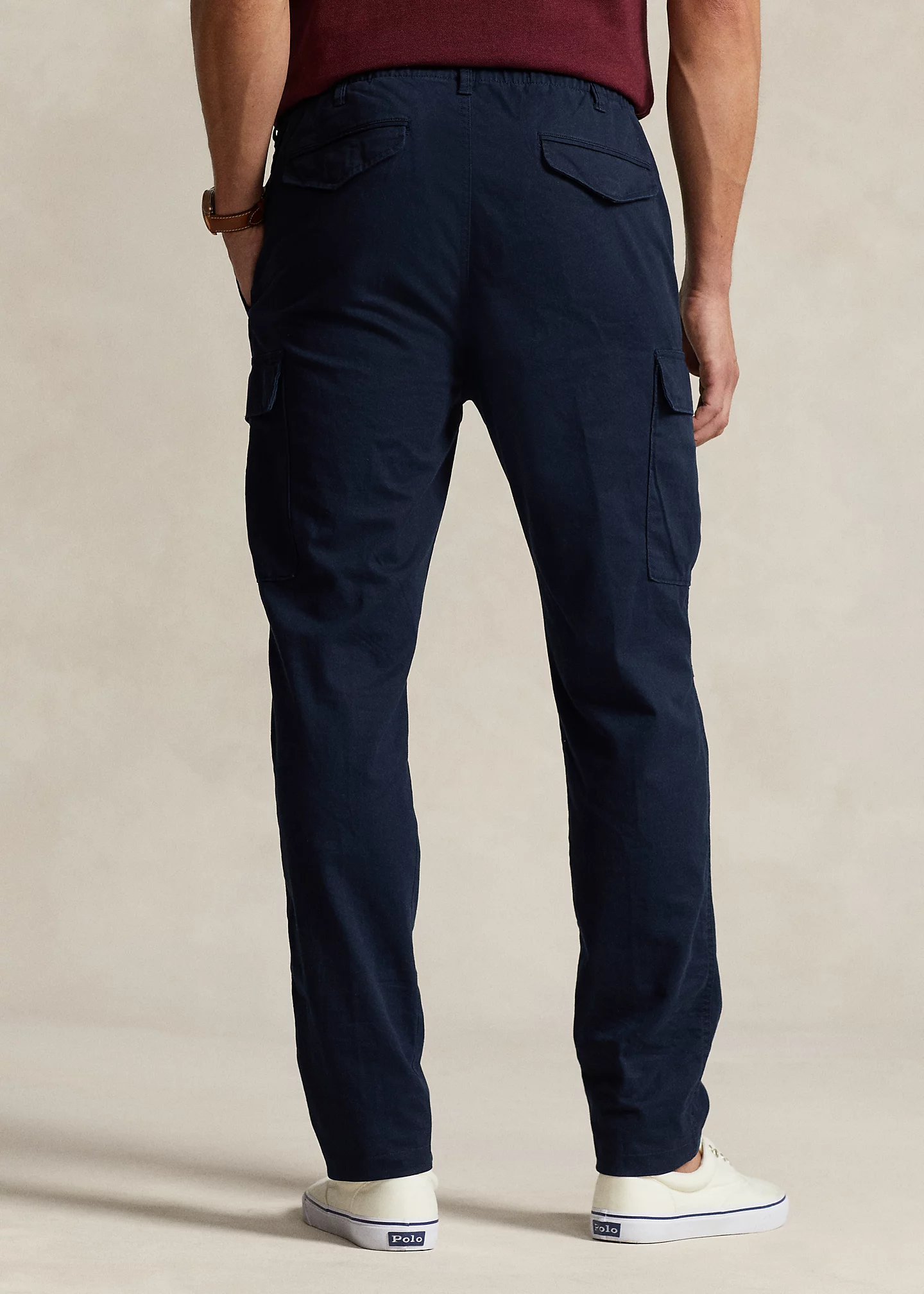 Stretch Slim Fit Twill Cargo Pant