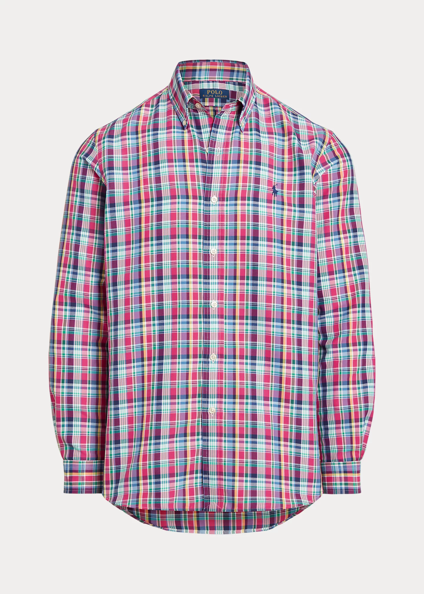 Classic Fit Plaid Performance Shirt
