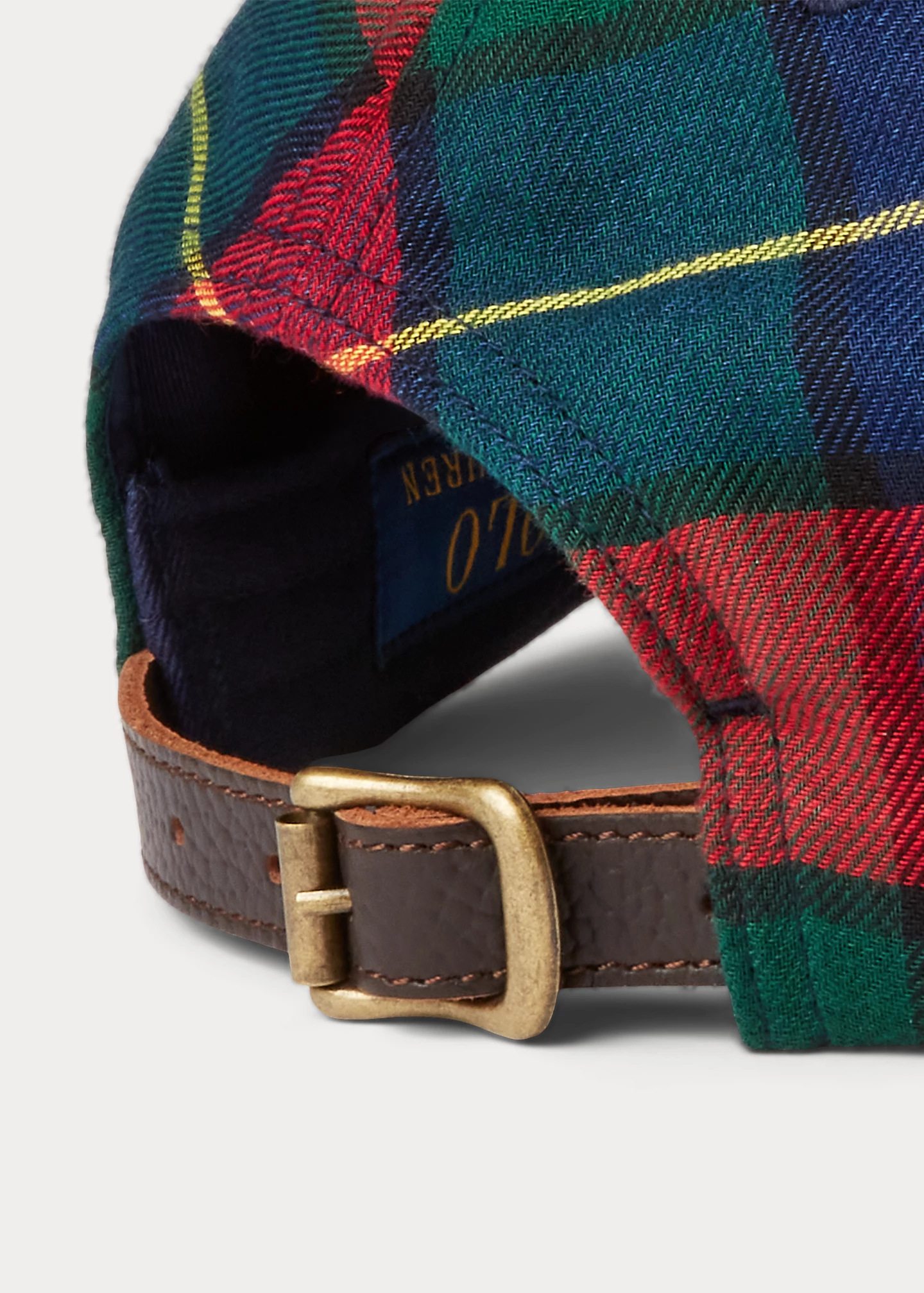 Triple-Pony Plaid Flannel Ball Cap