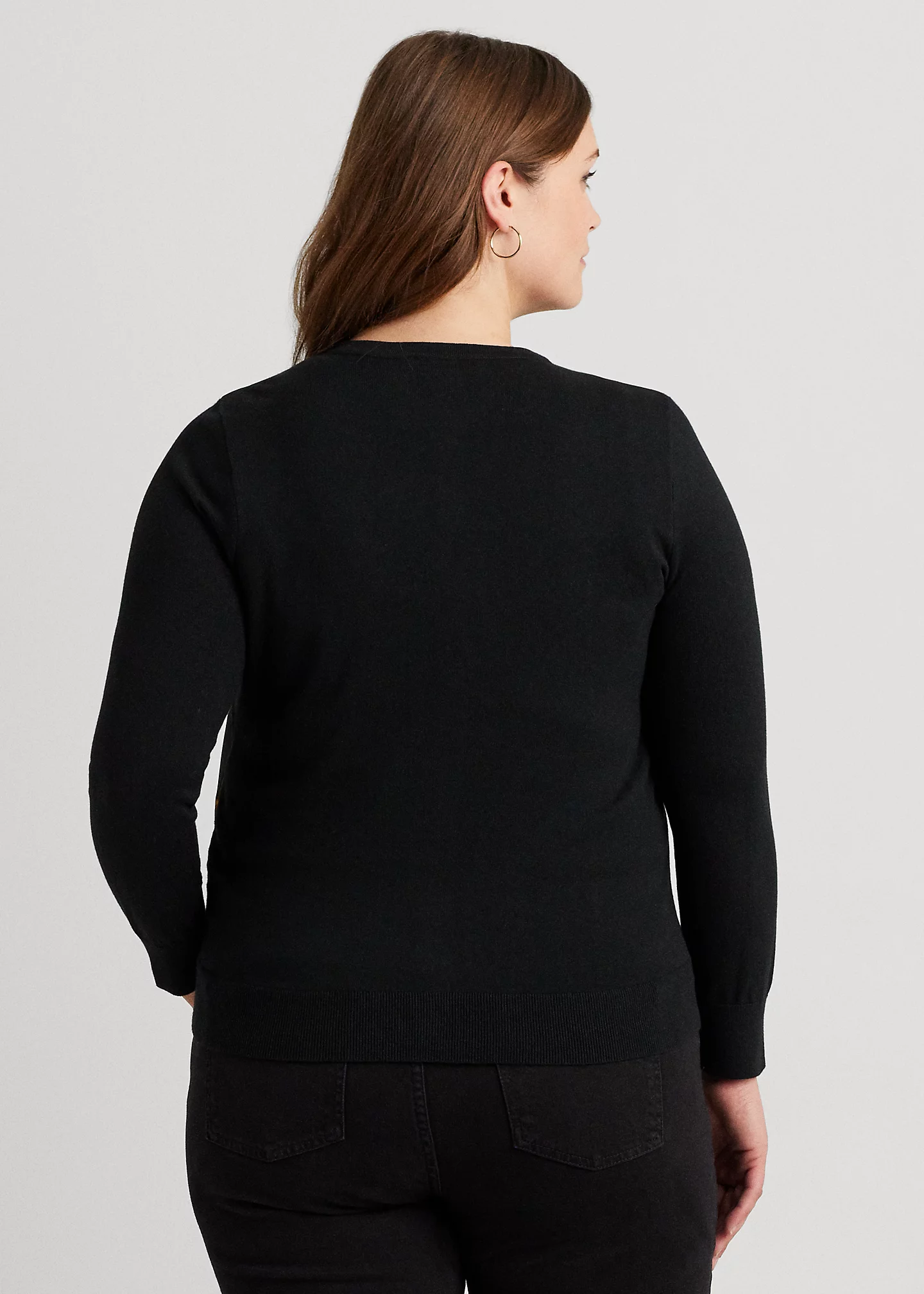 Belting-Print Twill & Jersey Cardigan