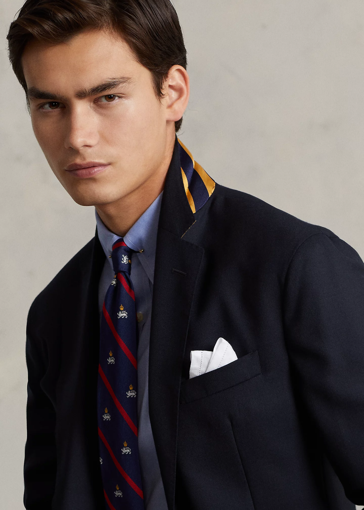 Polo Soft Tailored Wool Oxford Jacket