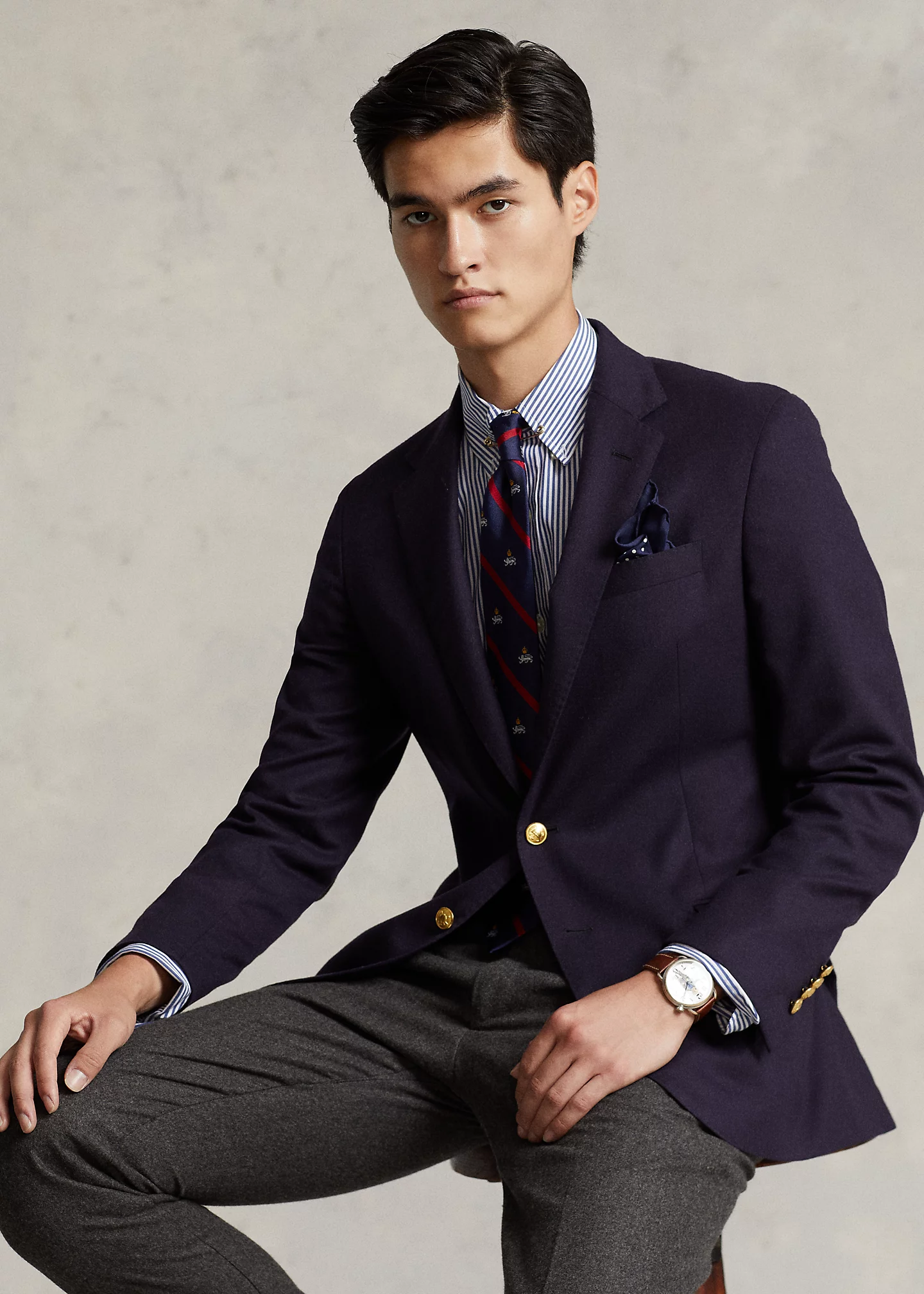 The Iconic Doeskin Two-Button Blazer