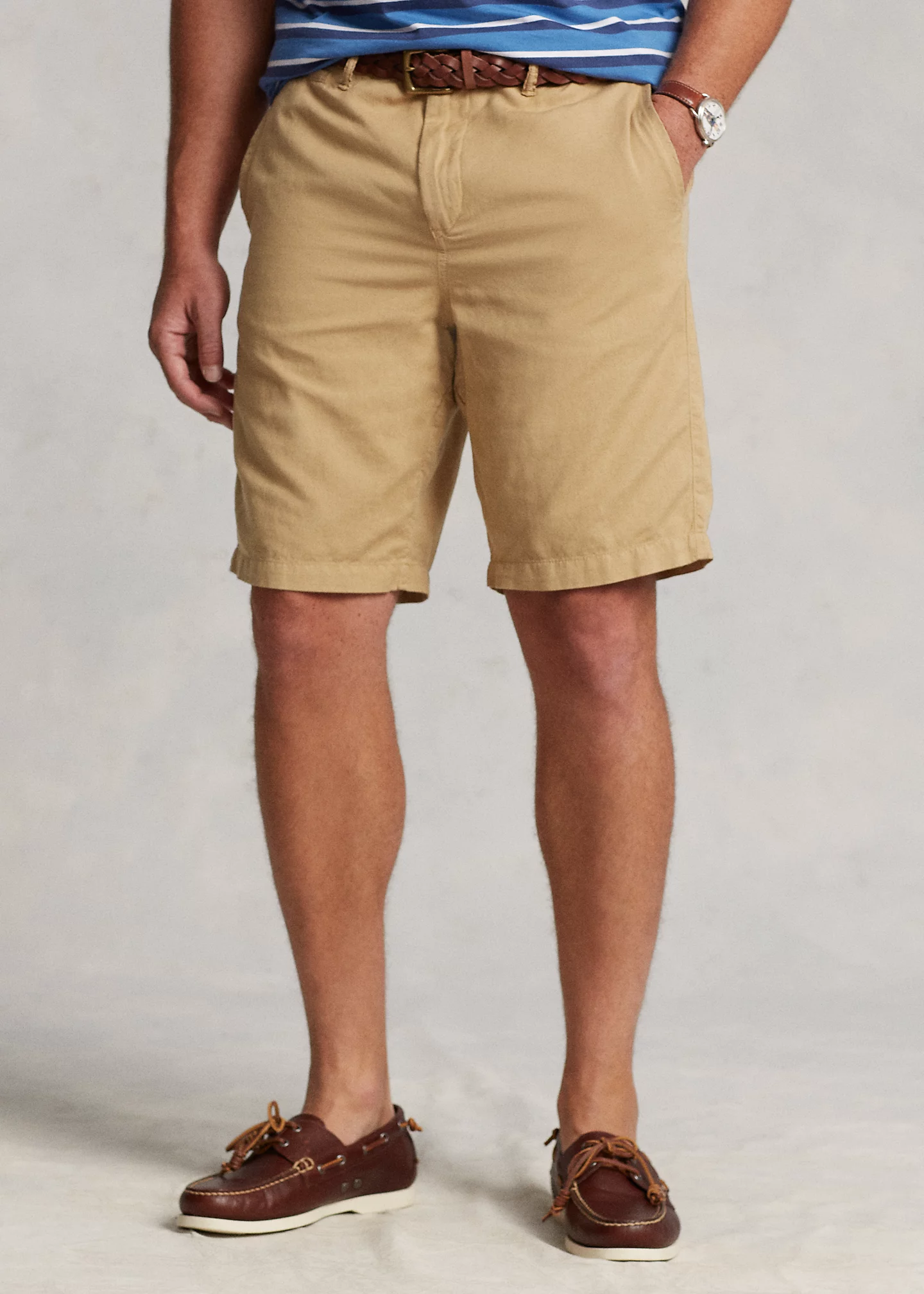 Classic Fit Linen-Cotton Short
