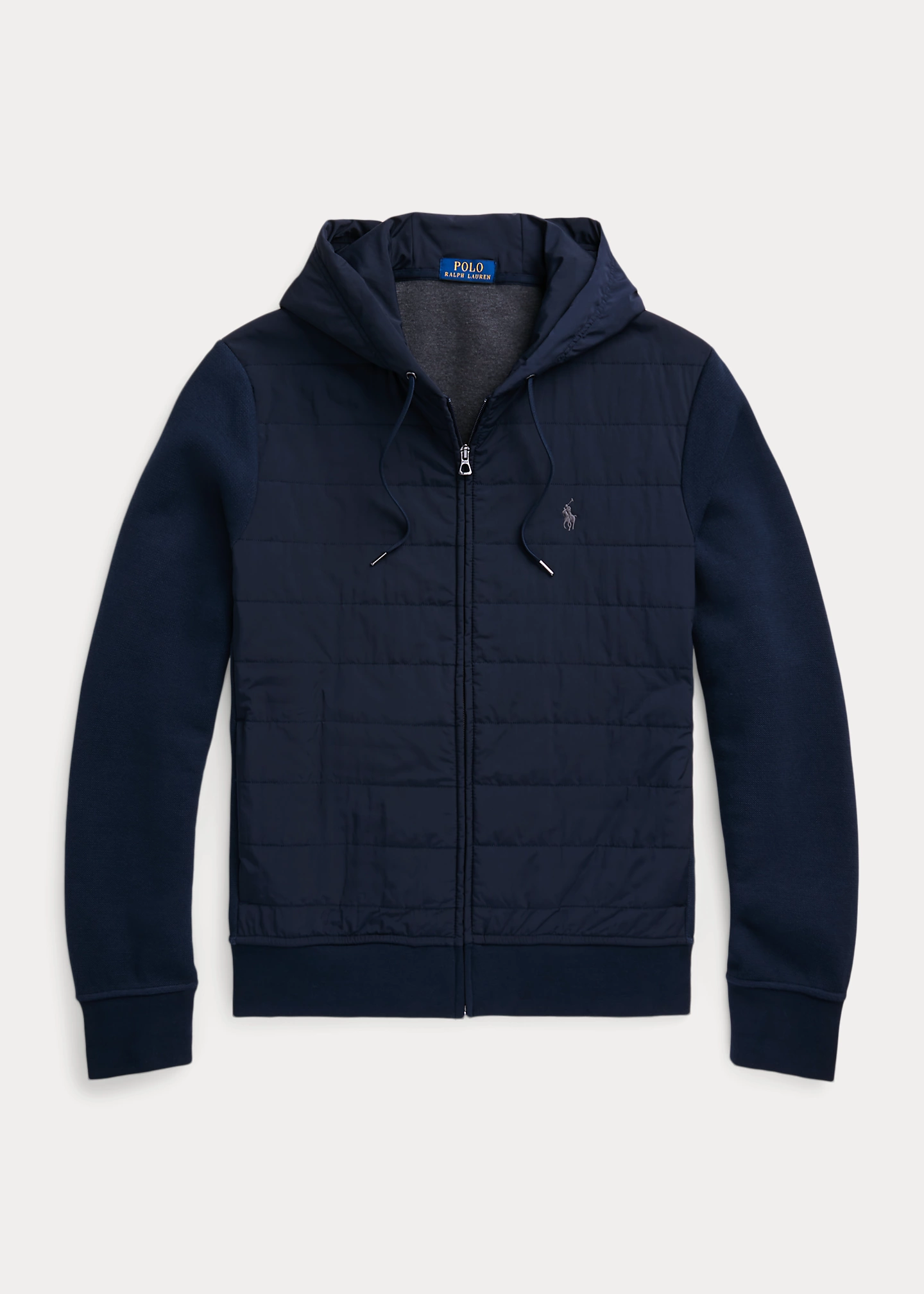 Hybrid Full-Zip Hoodie