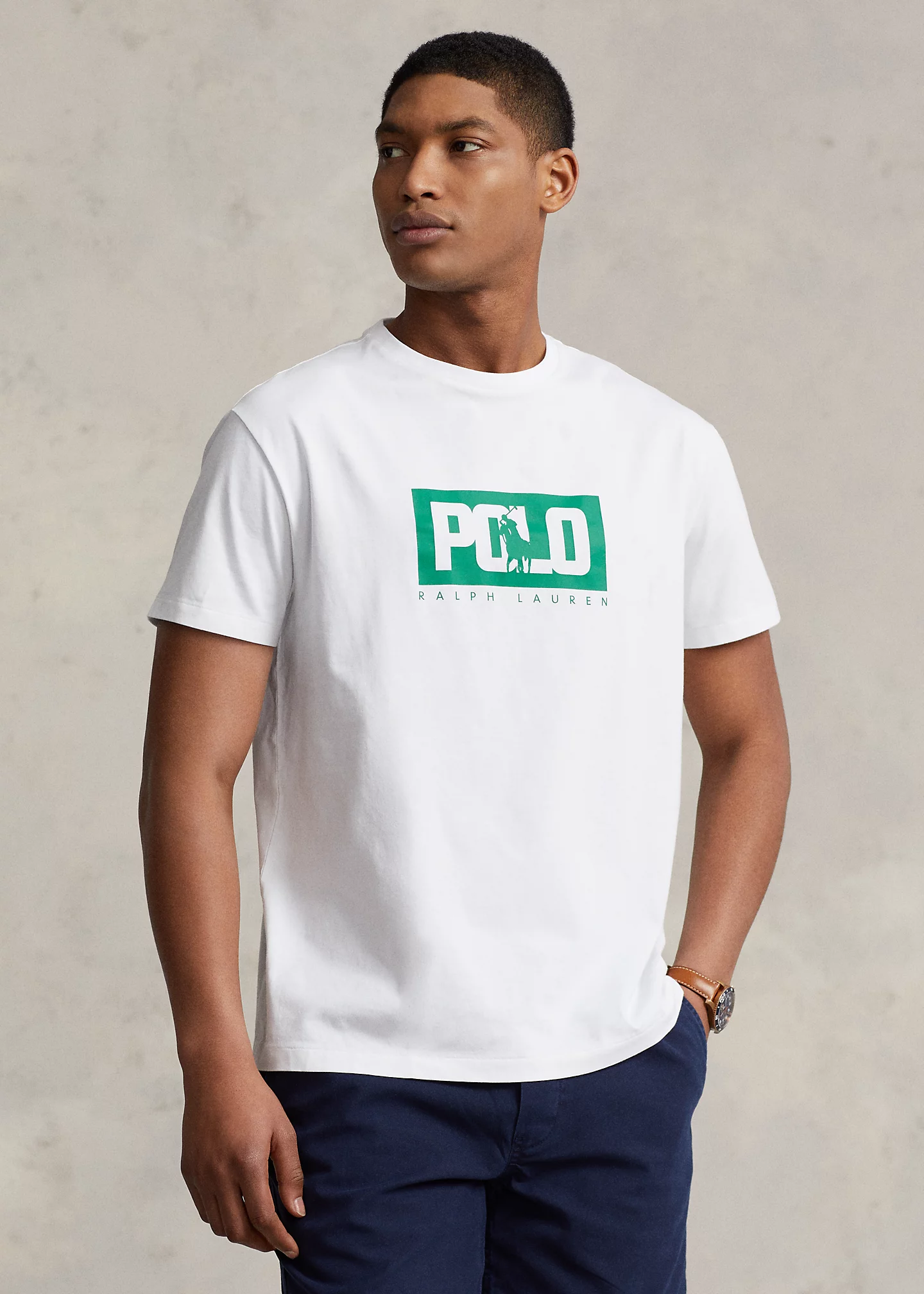 Classic Fit Logo Jersey T-Shirt