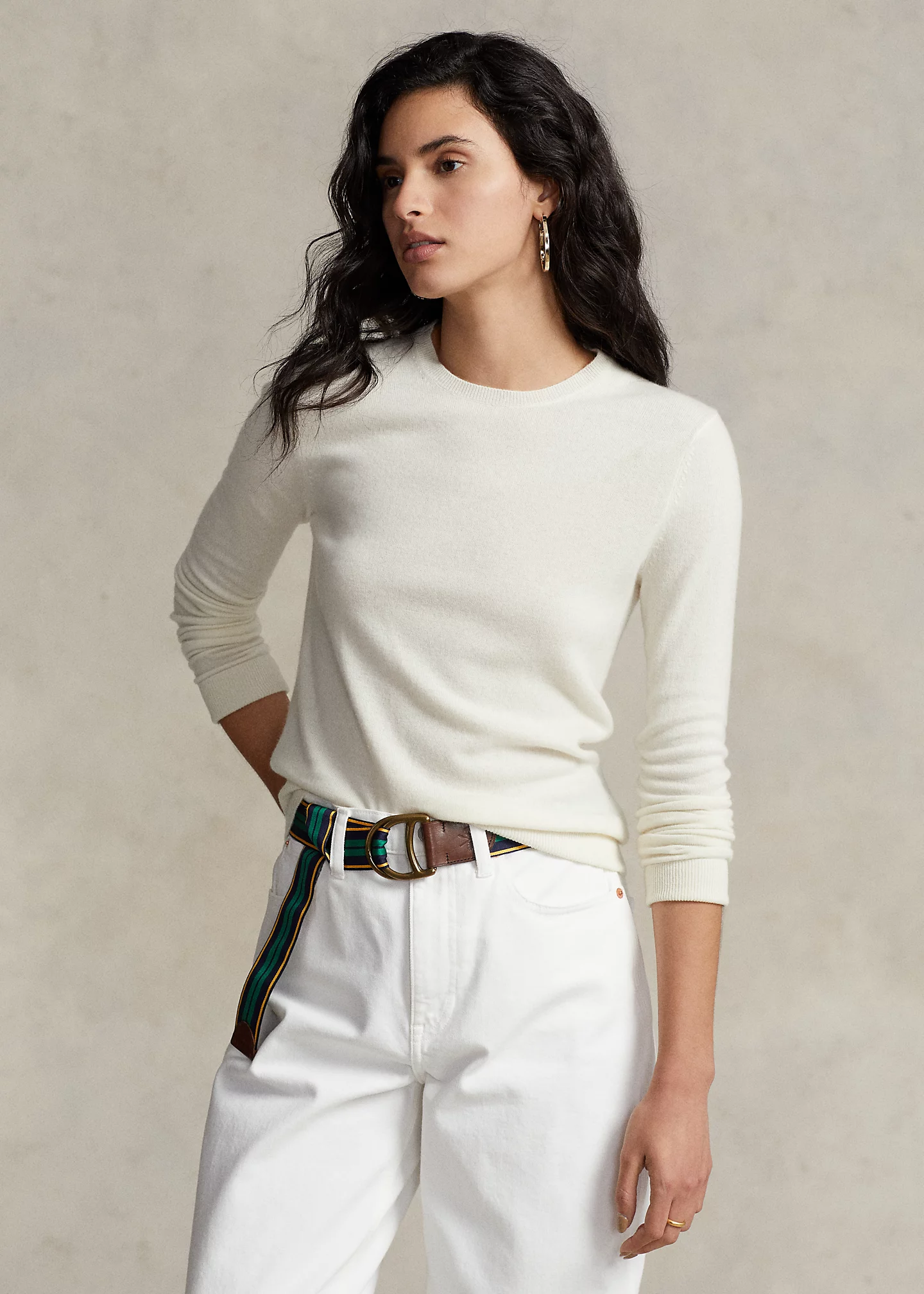 Cashmere Crewneck Sweater
