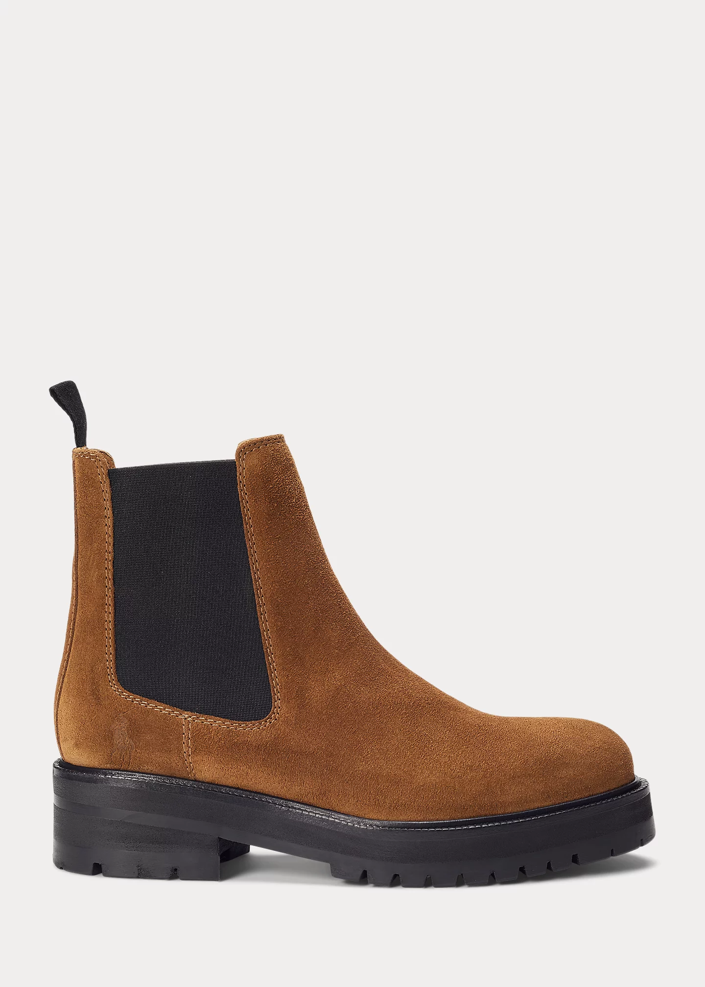 Suede Lug Chelsea Boot