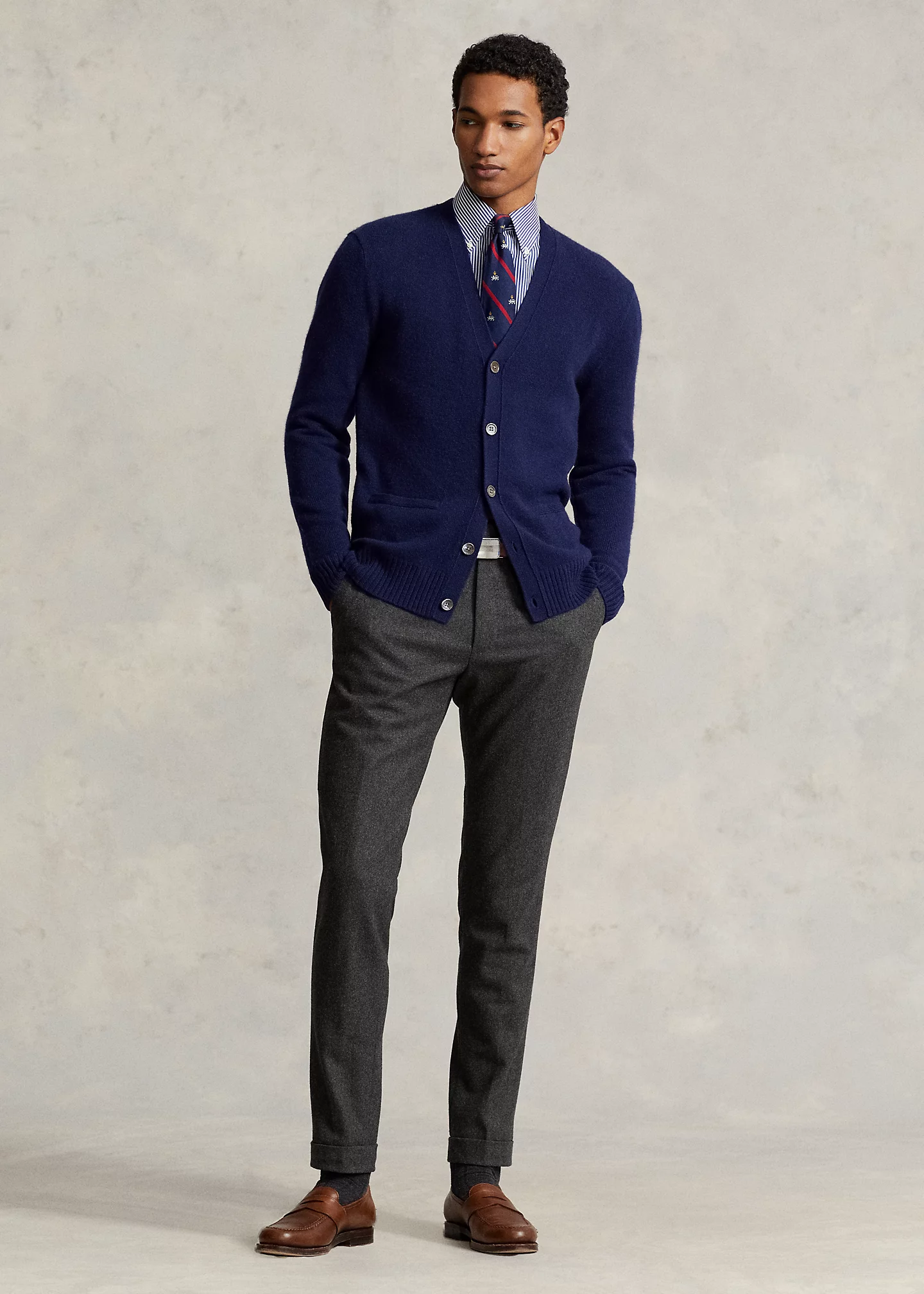 Cashmere V-Neck Cardigan