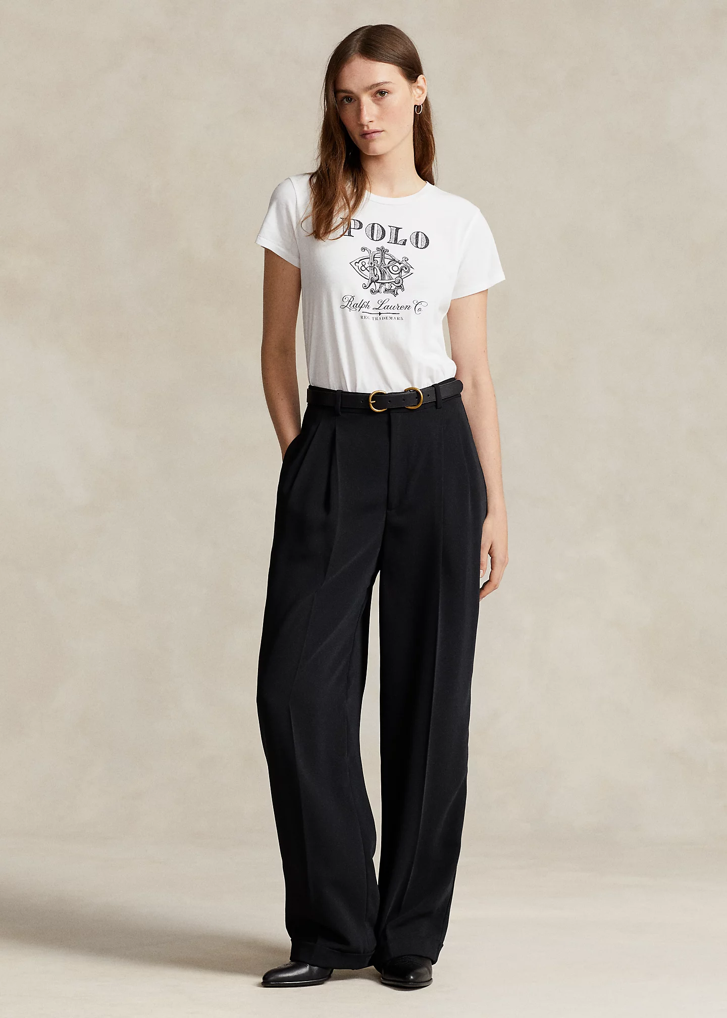 Shrunken Fit Graphic Jersey Tee