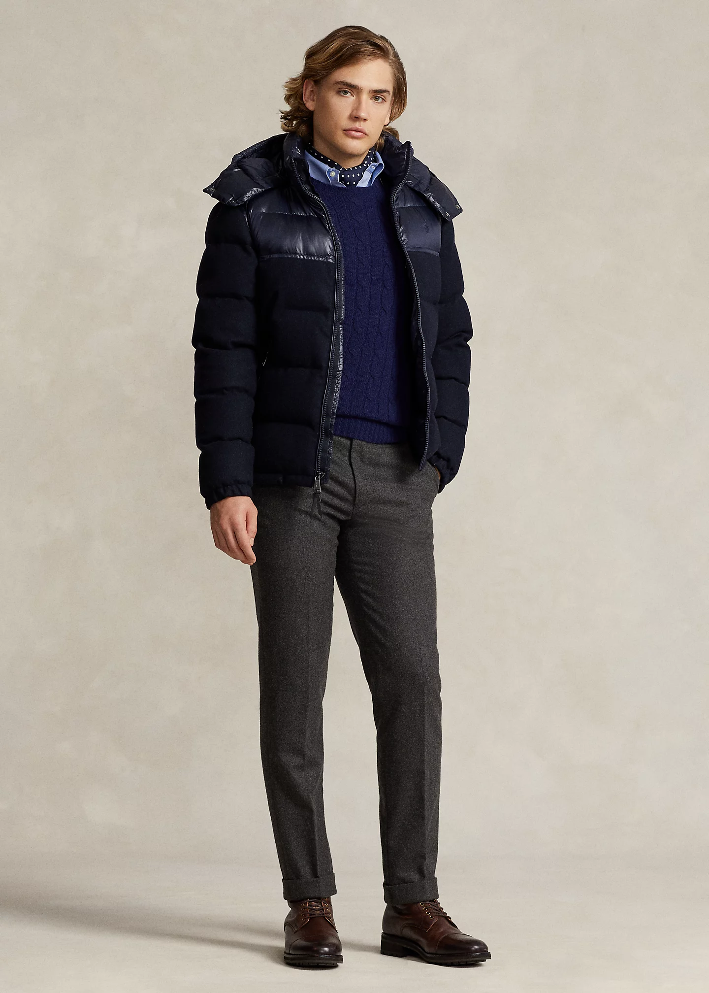 The Decker Hybrid Down Jacket