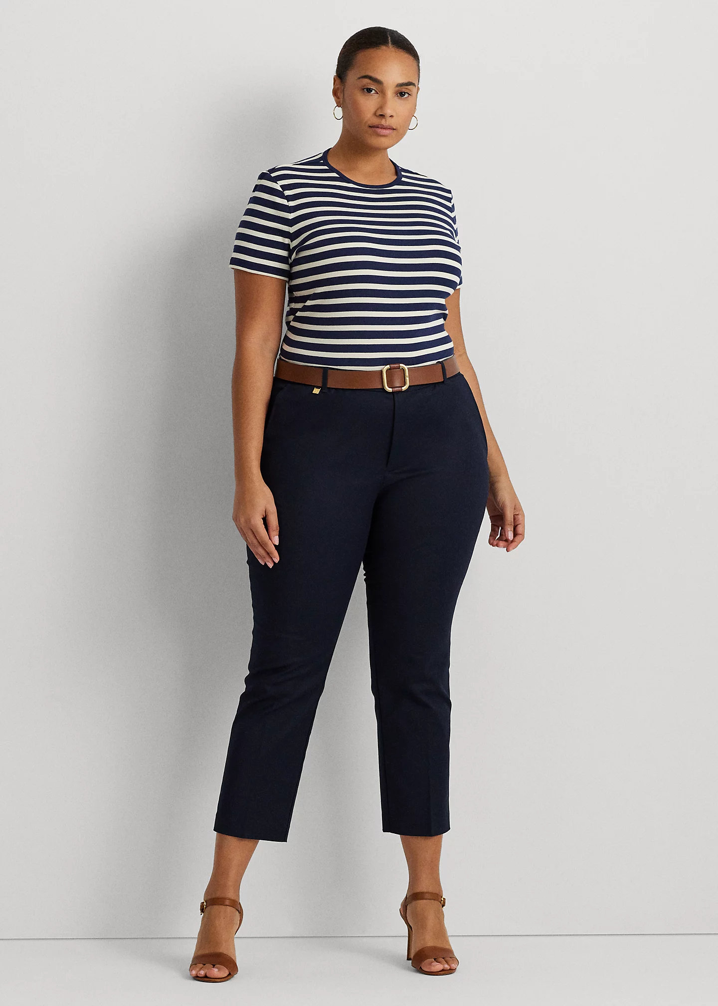 Double-Faced Stretch Cotton Pant