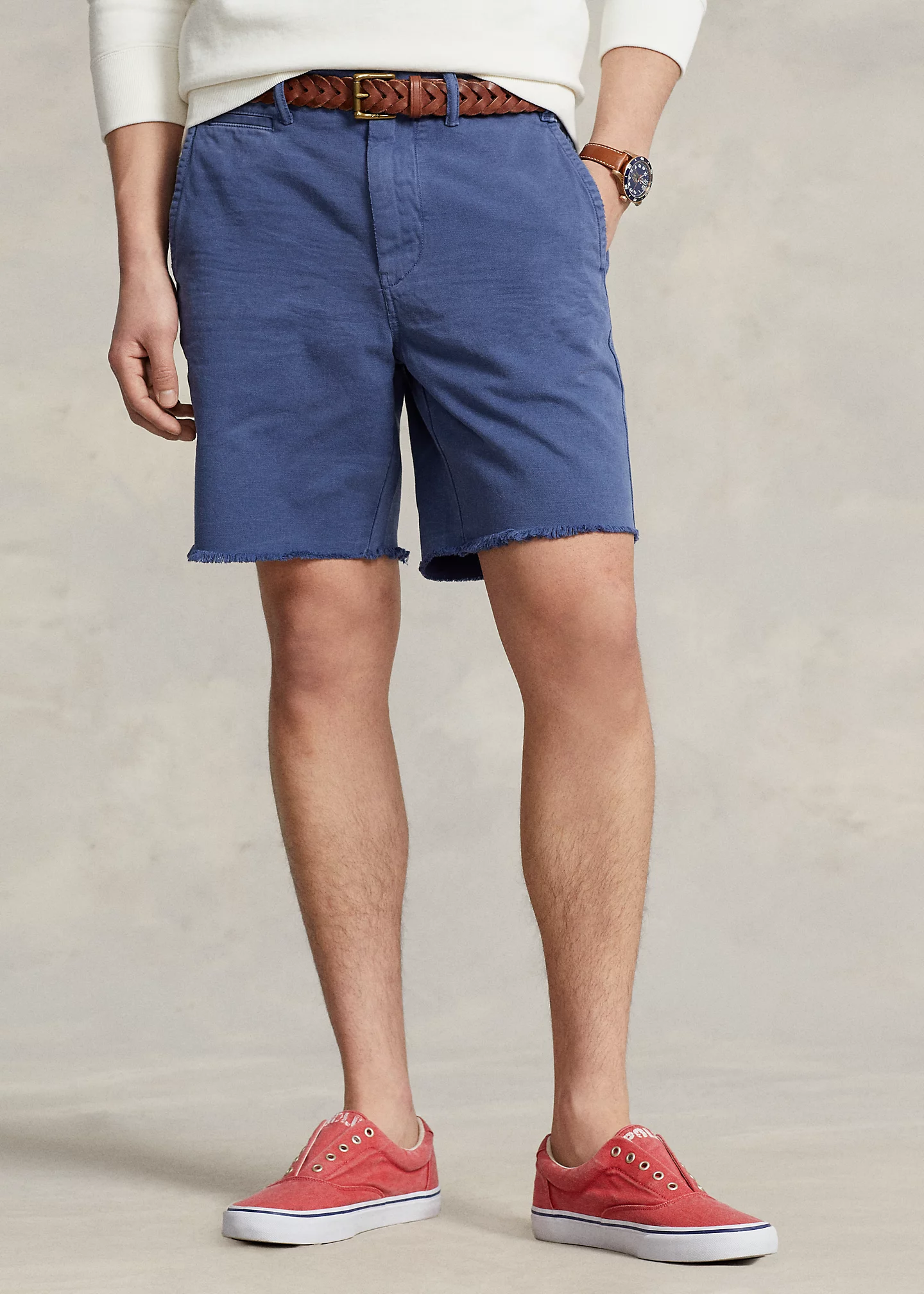 8-Inch Straight Fit Chino Short