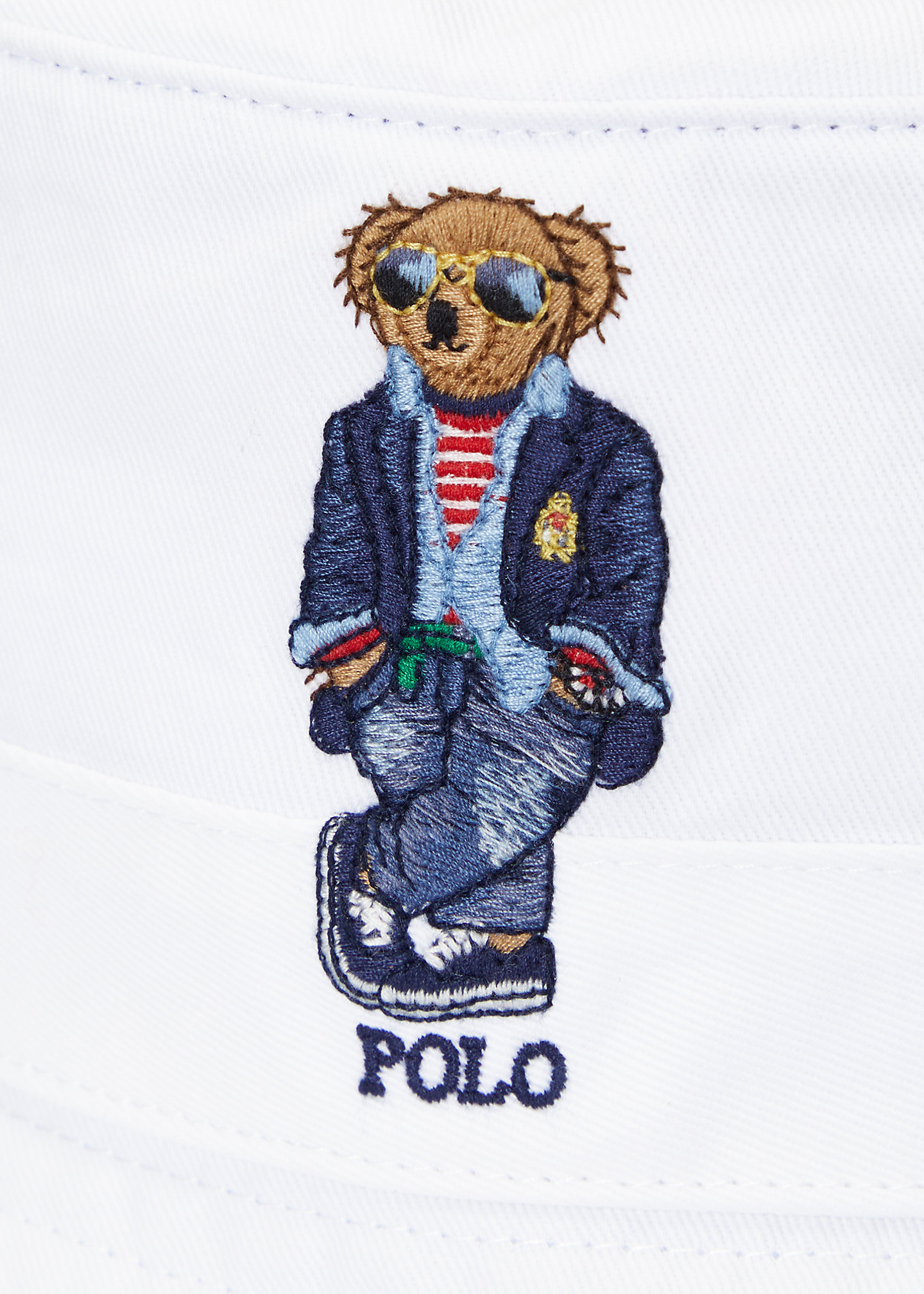 Polo Bear Twill Bucket Hat